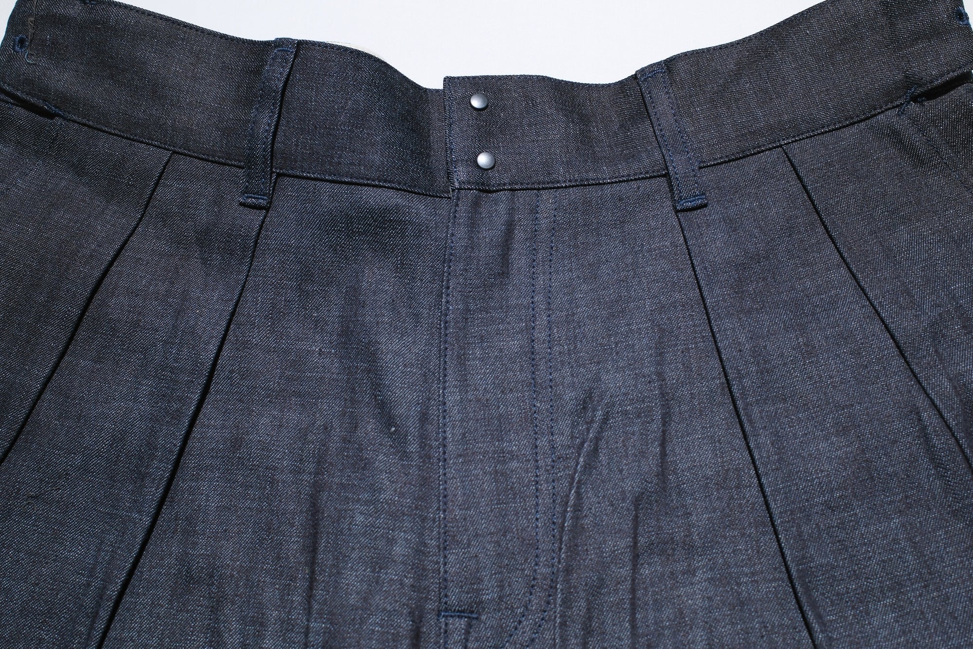MOMOTARO JEANS 8oz “Tokuno Blue” Indigo Tailored Denim Shorts