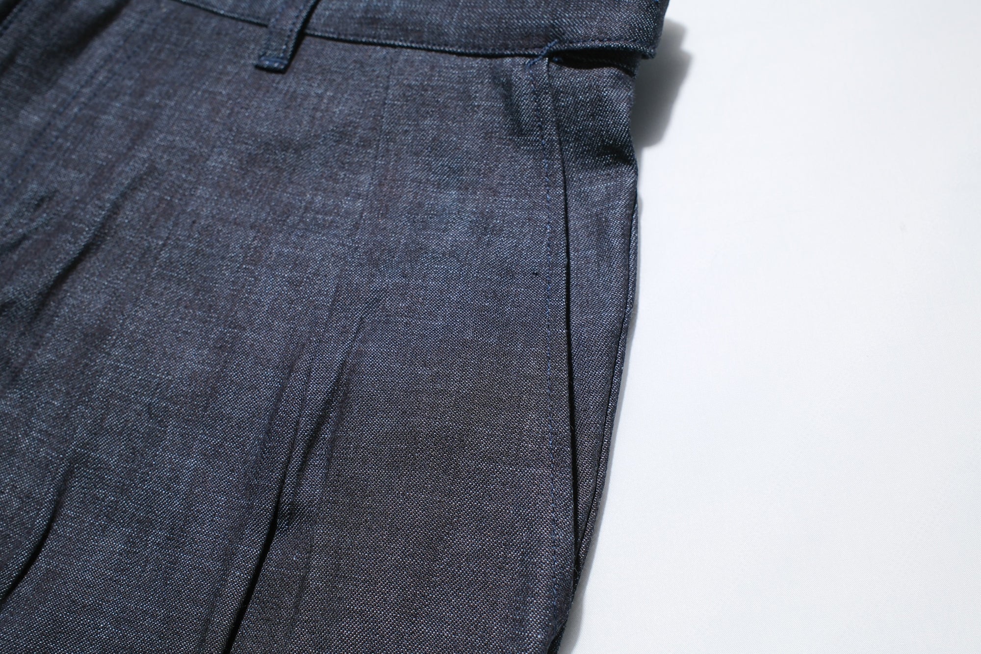 MOMOTARO JEANS 8oz “Tokuno Blue” Indigo Tailored Denim Shorts