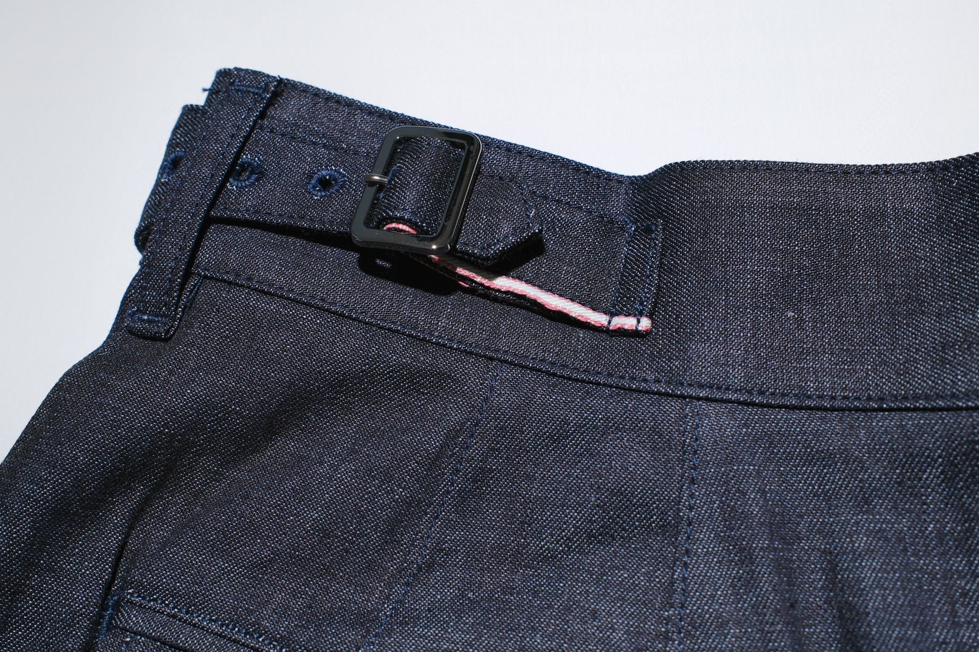 MOMOTARO JEANS 8oz “Tokuno Blue” Indigo Tailored Denim Shorts