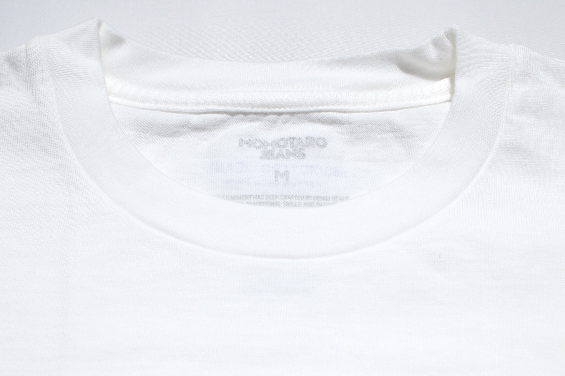 MOMOTARO JEANS 7oz "Octopus" S/S Tee (White)