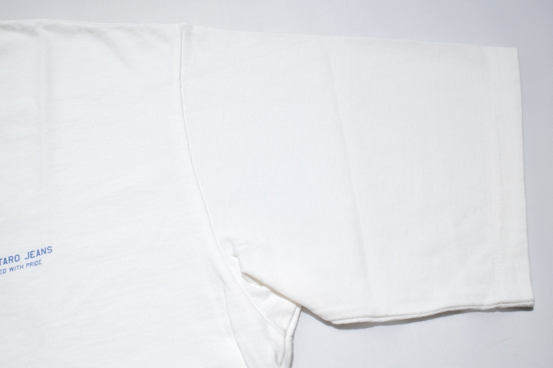 MOMOTARO JEANS 7oz "Ghost Ship" S/S Tee (White)