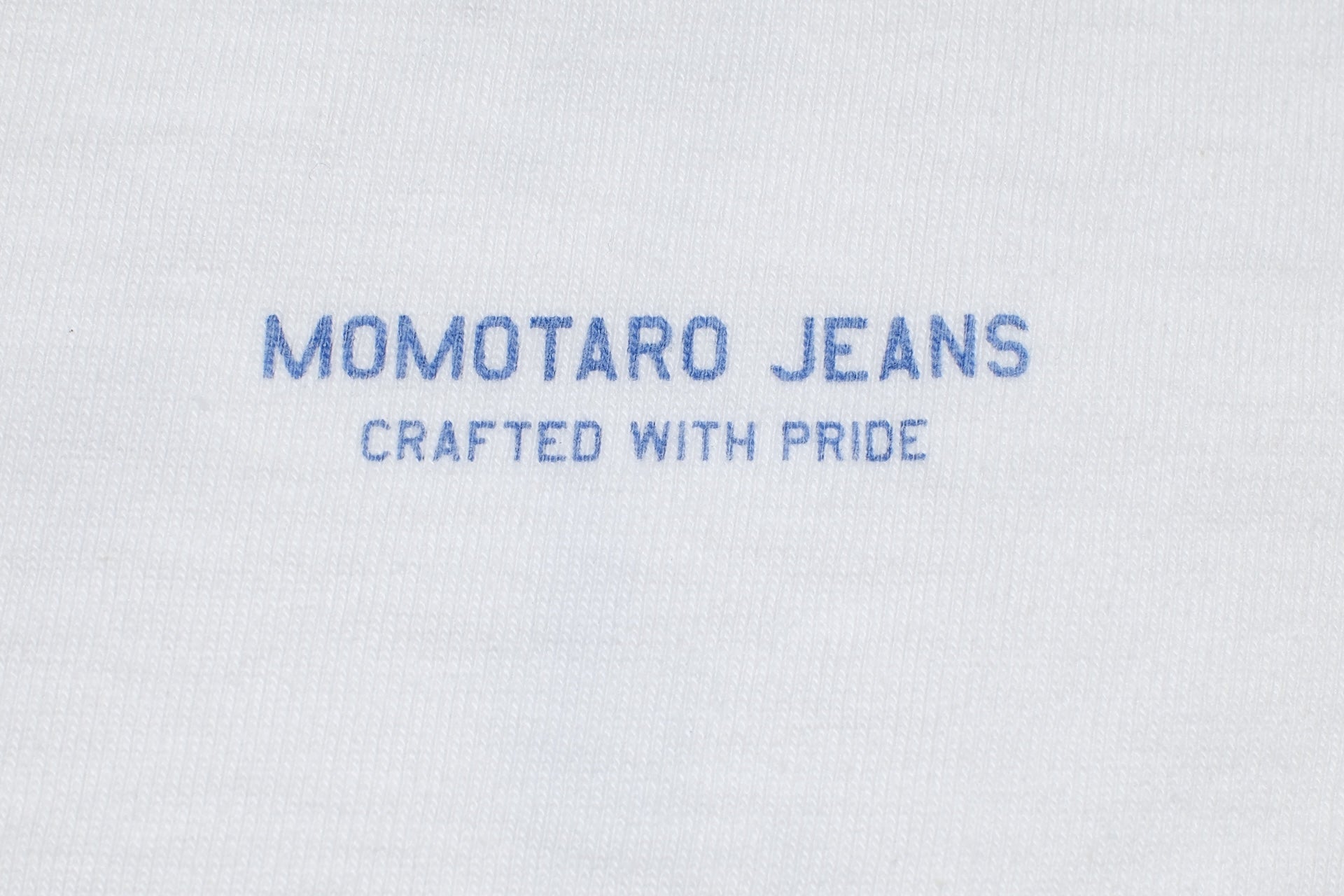 MOMOTARO JEANS 7oz "Ghost Ship" S/S Tee (White)