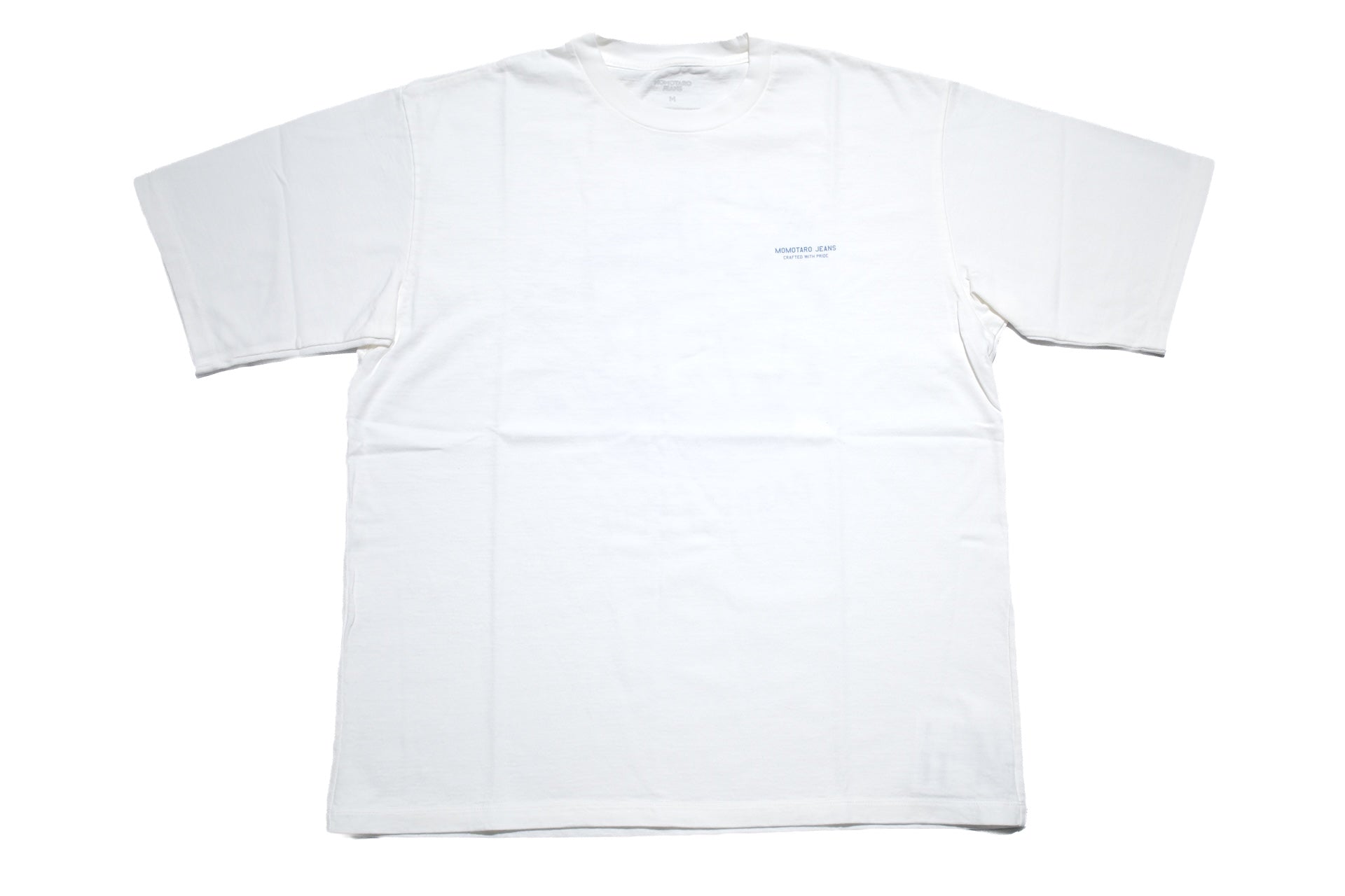MOMOTARO JEANS 7oz "Ghost Ship" S/S Tee (White)