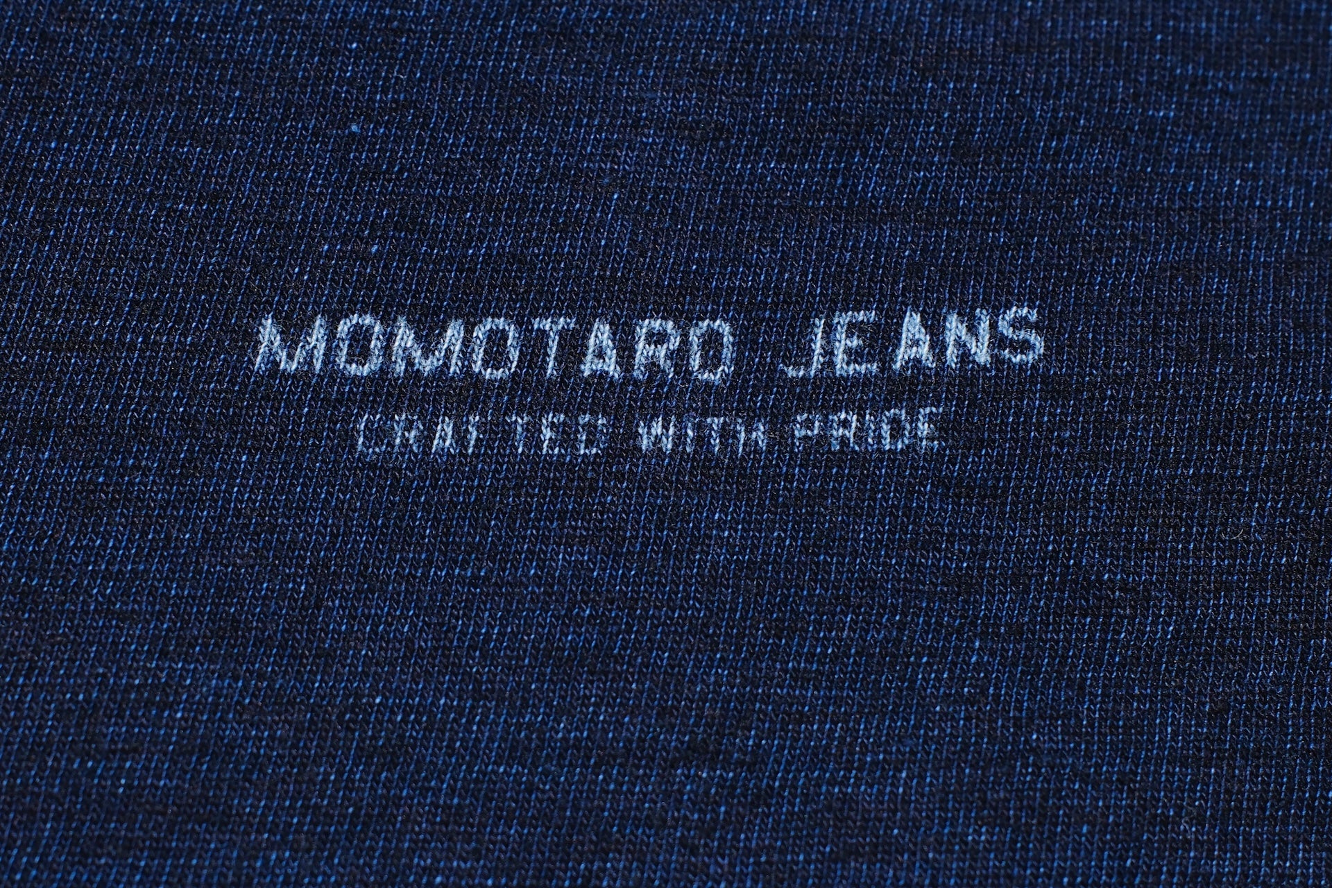 MOMOTARO JEANS 7oz "Ghost Ship" S/S Tee (Indigo)