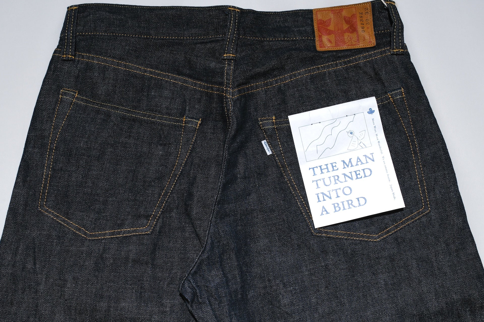 Omoto Denim 10oz “Feather Weight” Indigo Dyed 0613SZ Denim (Modern Straight fit)