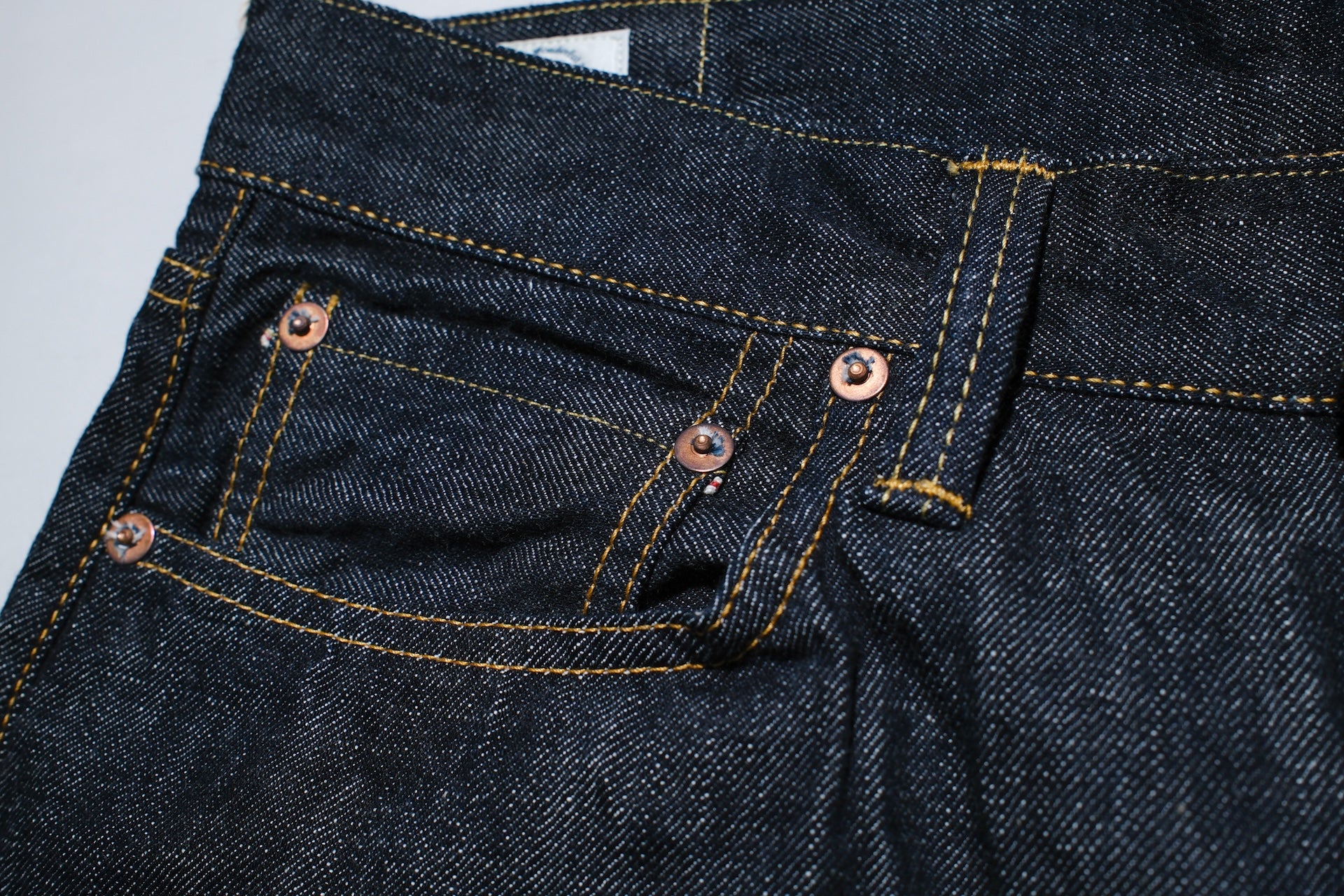 Omoto Denim 10oz “Feather Weight” Indigo Dyed 0613SZ Denim (Modern Straight fit)