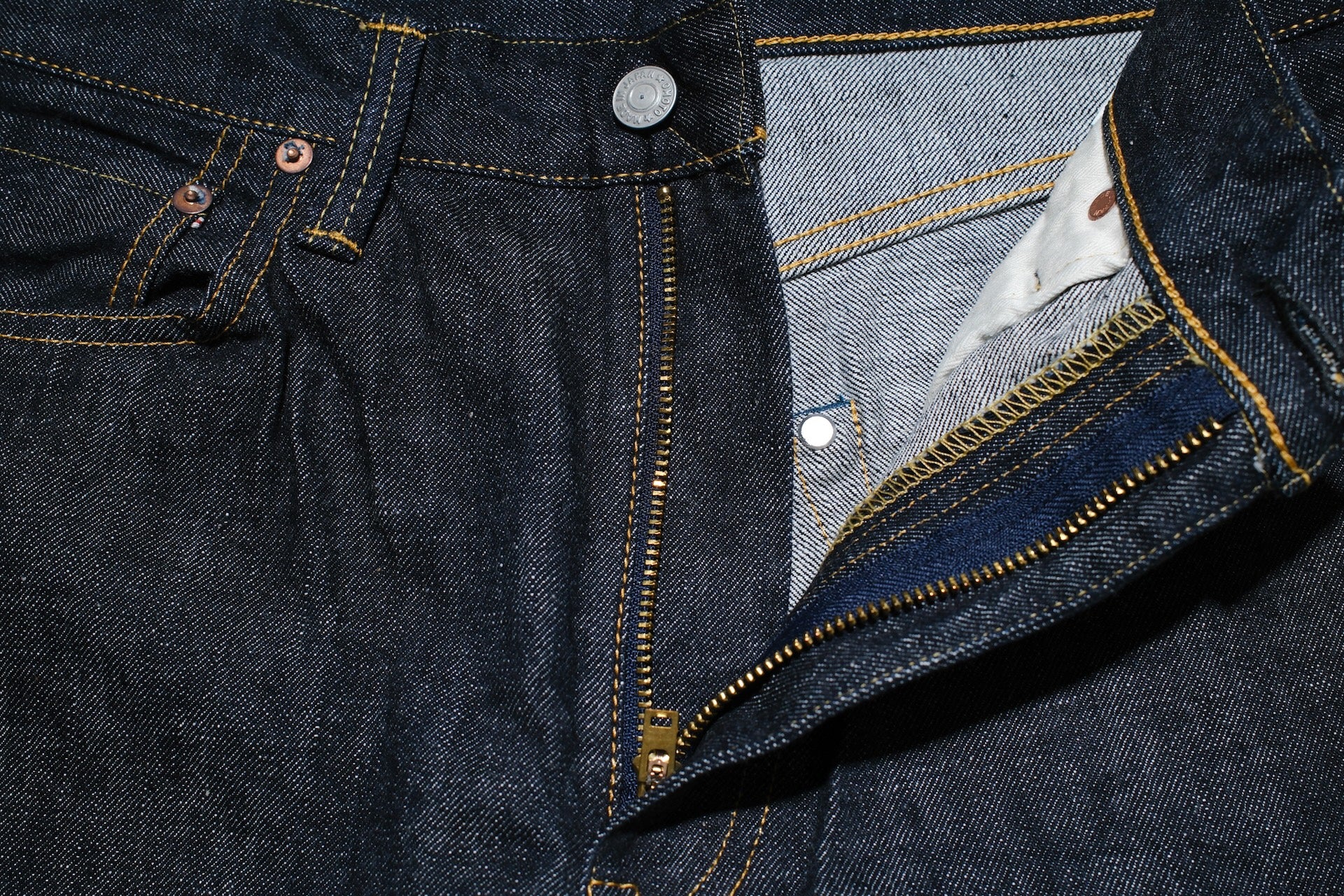 Omoto Denim 10oz “Feather Weight” Indigo Dyed 0613SZ Denim (Modern Straight fit)
