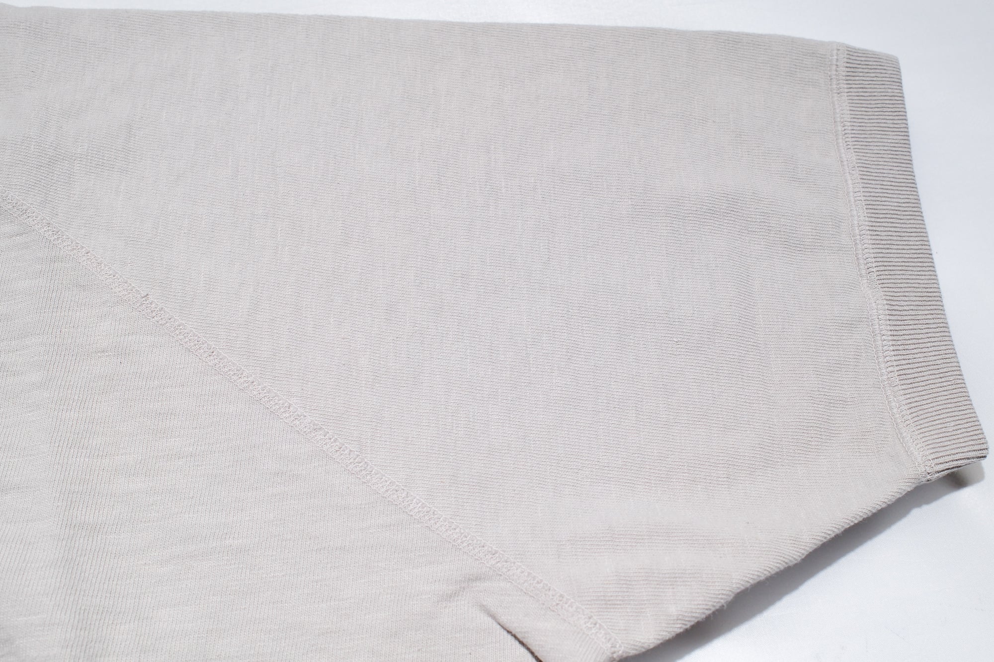 Omoto Denim 12oz “Neppy Textured” S/S Raglan Sweat Tee (Taro Grey)