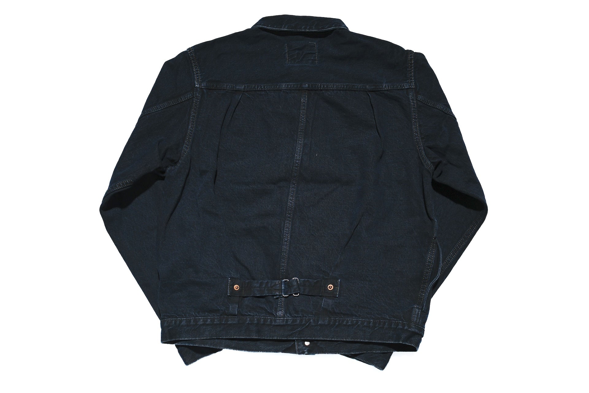 Omoto Denim 13.5oz  “Charcoal Overdyed” War-Mode Type 1 Denim Jacket