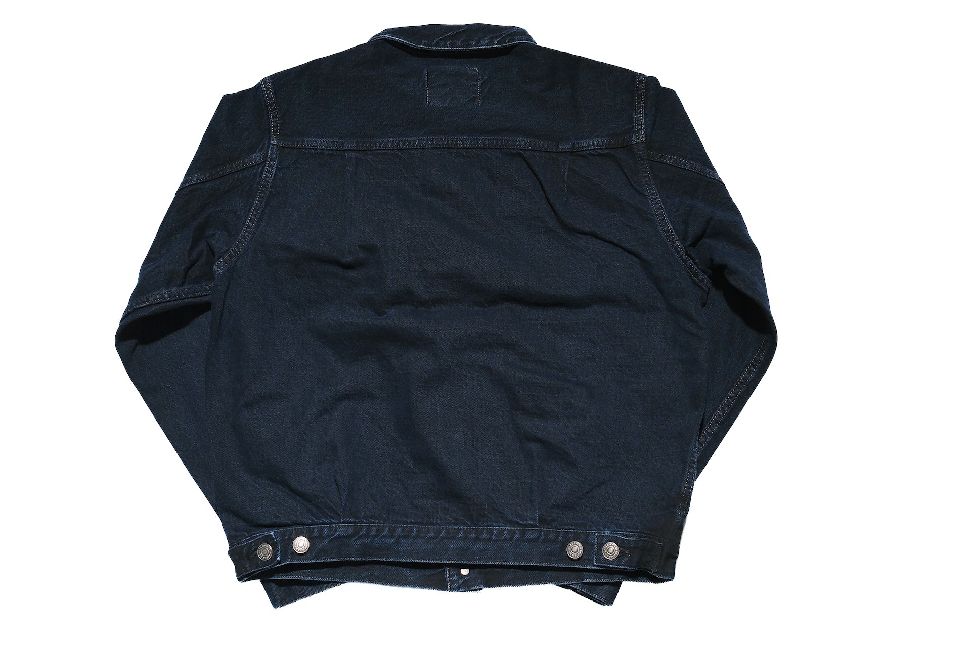 Omoto Denim 13.5oz  “Charcoal Overdyed” Modified Type 2 Denim Jacket