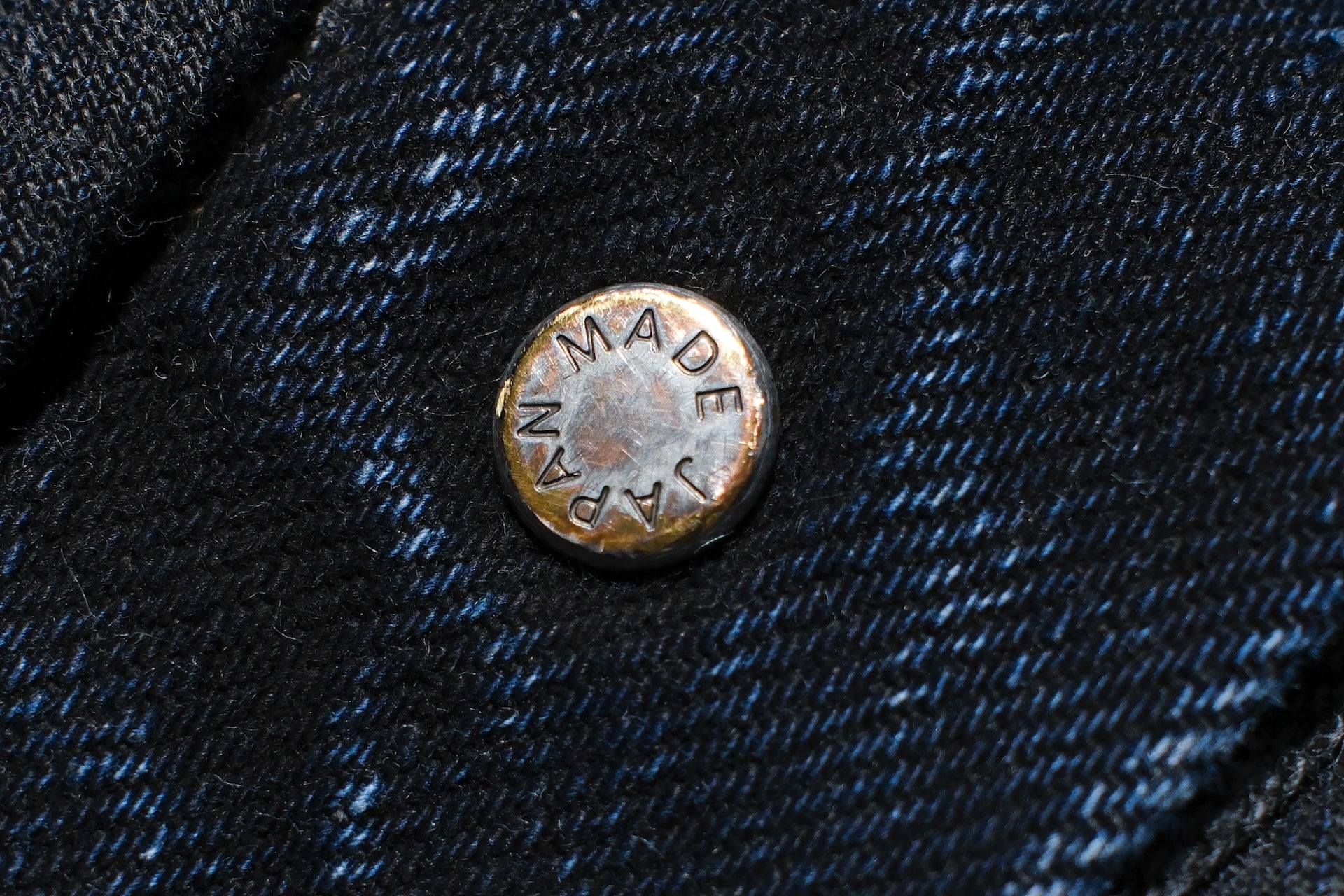 Omoto Denim 13.5oz  “Charcoal Overdyed” Modified Type 2 Denim Jacket