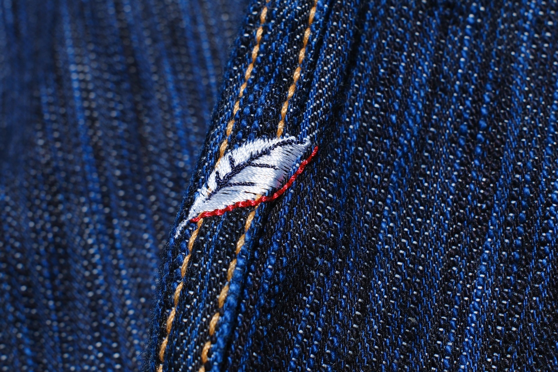 Pure Blue Japan 14.5oz Indigo Dyed “Waterfall” Type 2 Denim Jacket (Midnight)