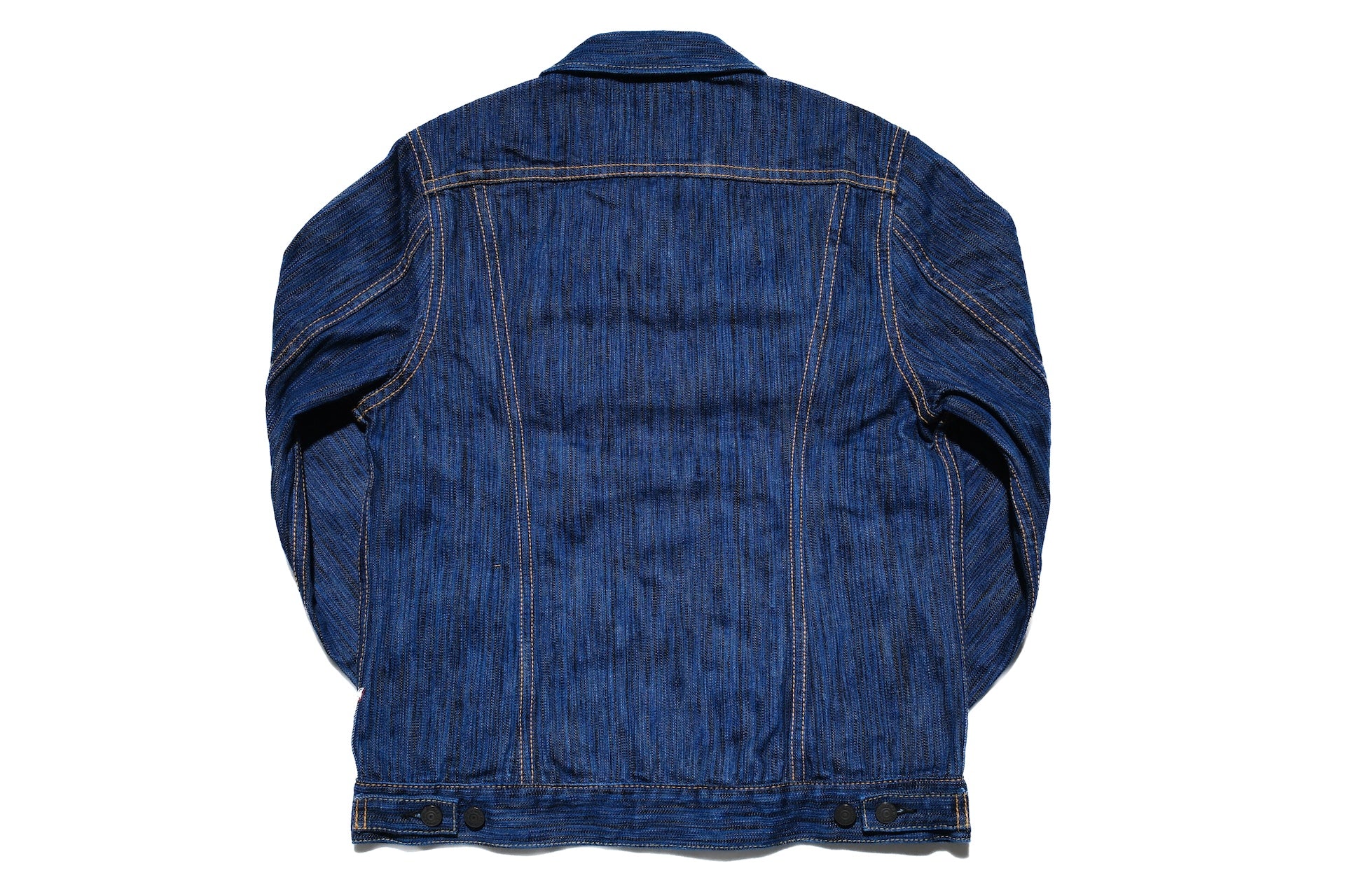 Pure Blue Japan 14.5oz Indigo Dyed “Waterfall” Type 2 Denim Jacket (Daylight)