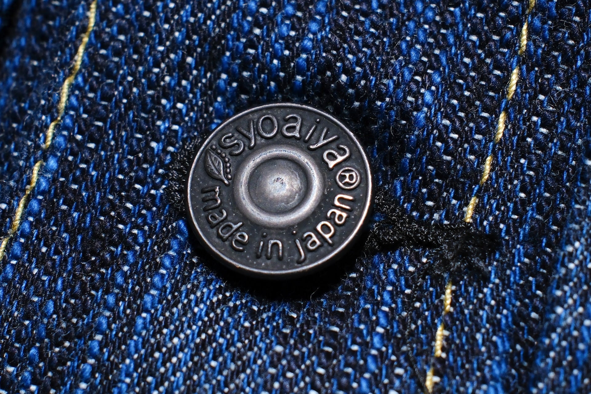 Pure Blue Japan 14.5oz Indigo Dyed “Waterfall” Type 2 Denim Jacket (Midnight)