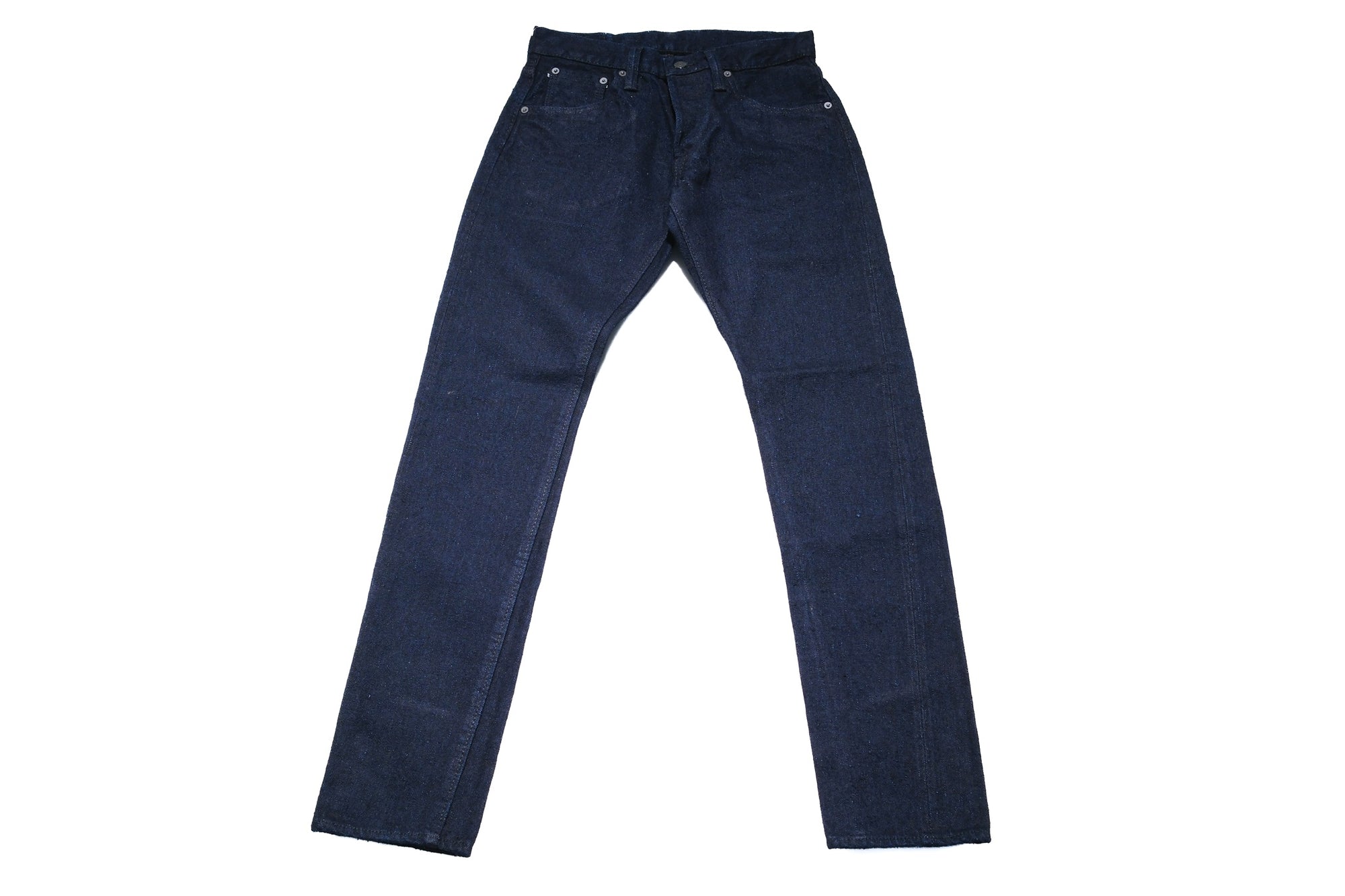 Pure Blue Japan 16oz DNP-013-IDSM “Indigo-Sumi” Double Nep Denim (Slim Tapered fit)