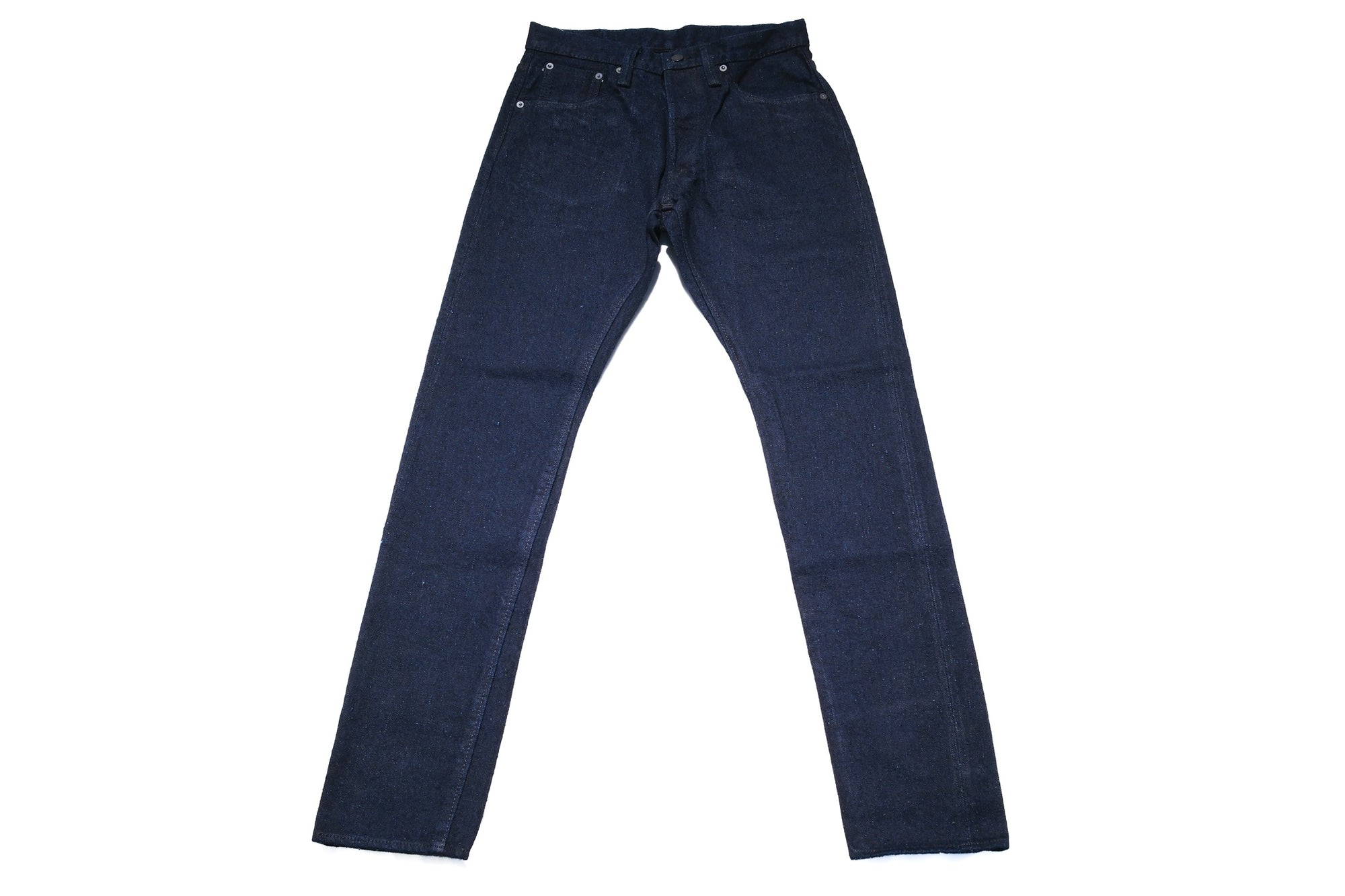 Pure Blue Japan 16oz DNP-019-IDSM “Indigo-Sumi” Double Nep Denim (Relaxed Tapered fit)