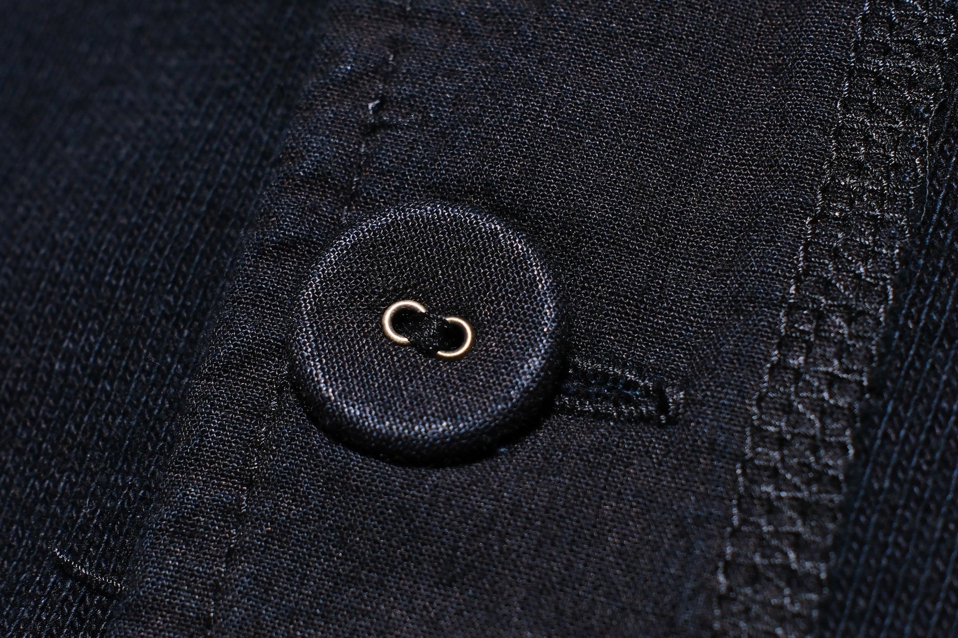Pure Blue Japan 11oz Heavyweight “Henley Style” Sweater (Black Overdyed)