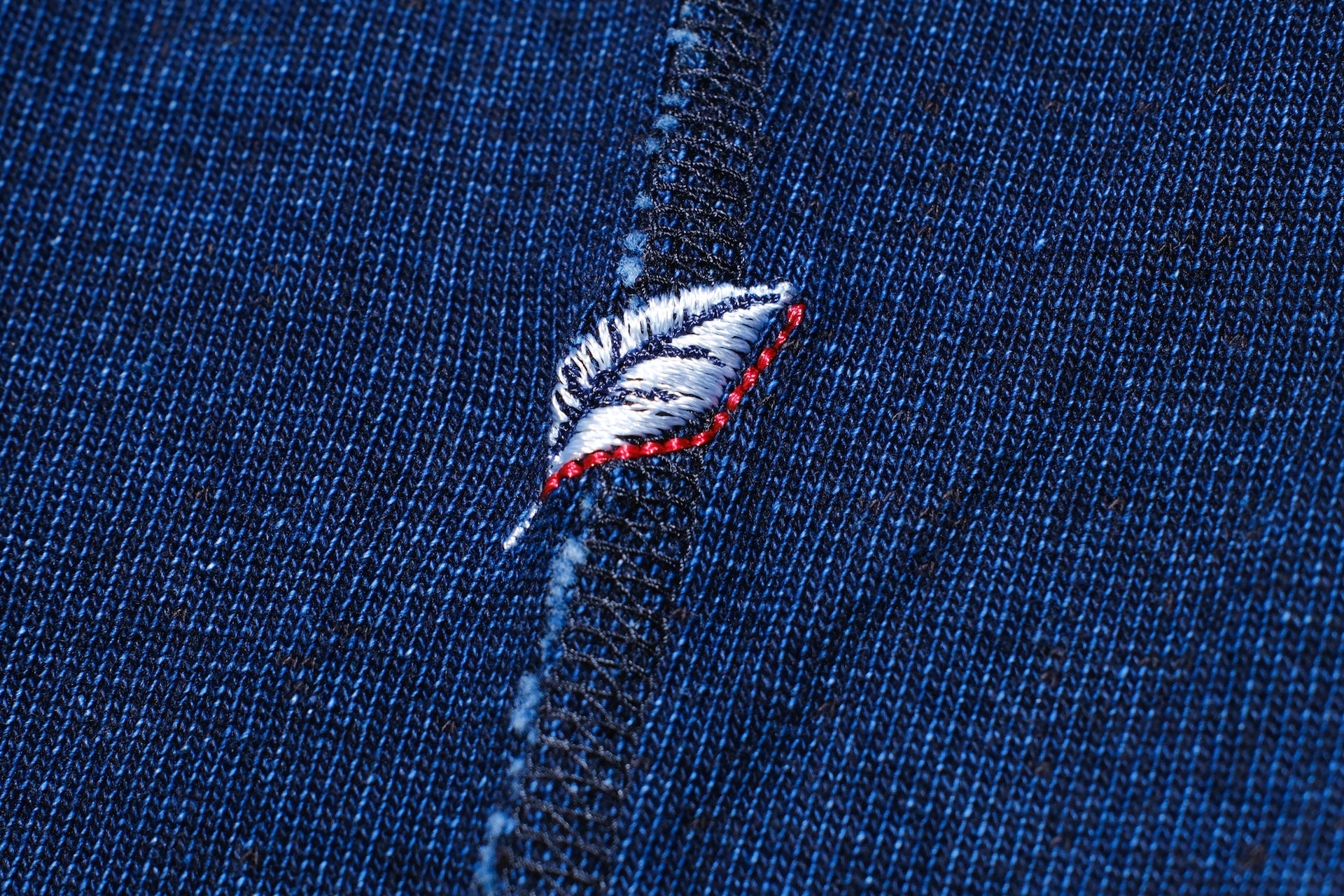 Pure Blue Japan 11oz Heavyweight “Henley Style” Sweater (Grand Indigo)