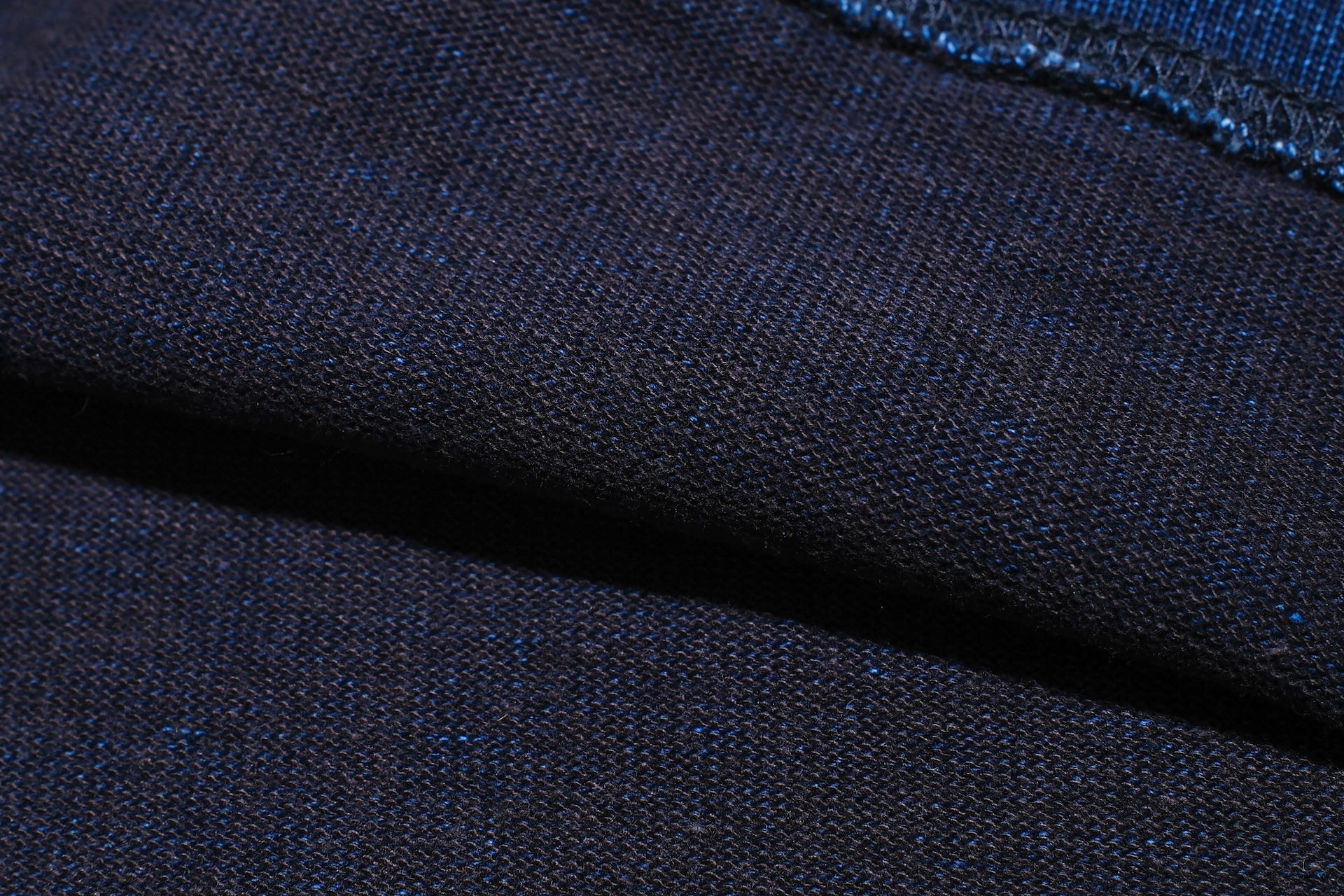 Pure Blue Japan 11oz Heavyweight “Raglan Style” Sweater (Grand Indigo)