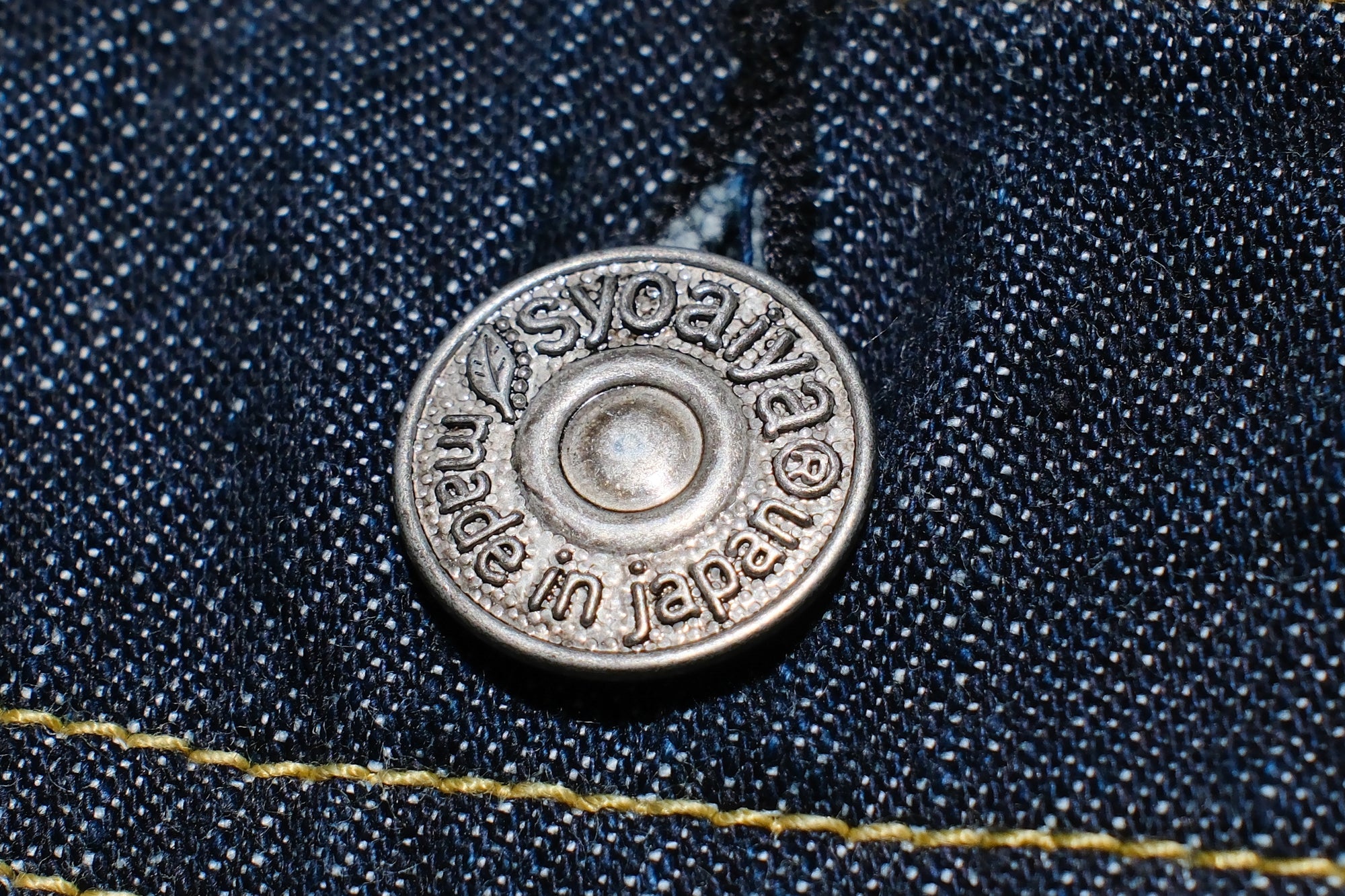 Pure Blue Japan 8oz Weapon Denim Haori Jacket (Grand Indigo)
