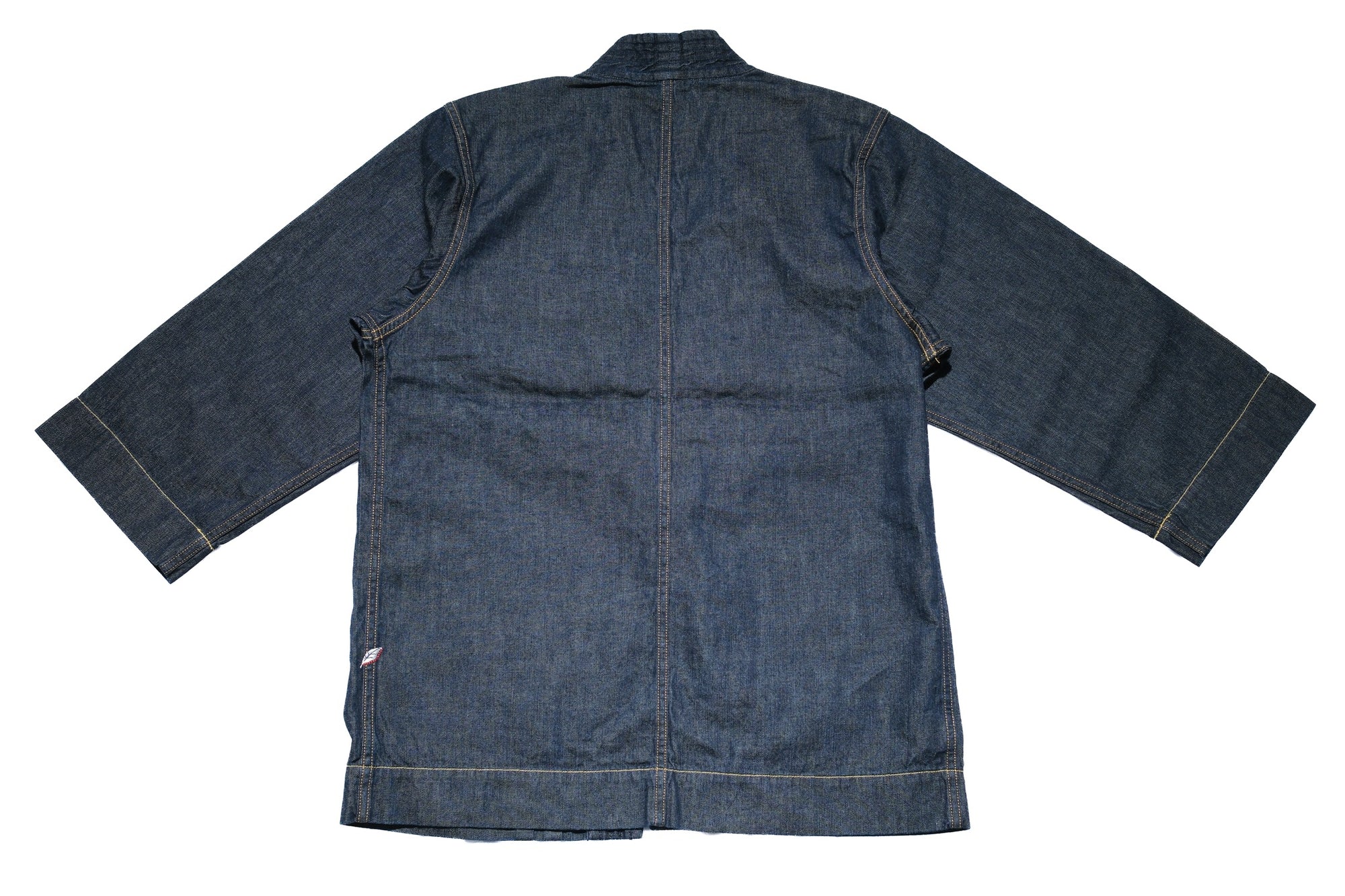 Pure Blue Japan 8oz Weapon Denim Haori Jacket (Grand Indigo)