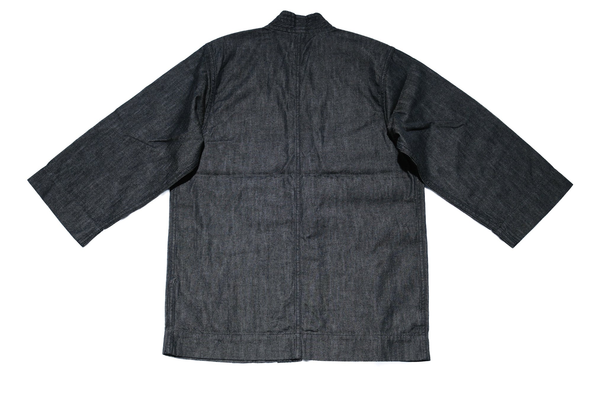 Pure Blue Japan 8oz Weapon Denim Haori Jacket (Ink Black)
