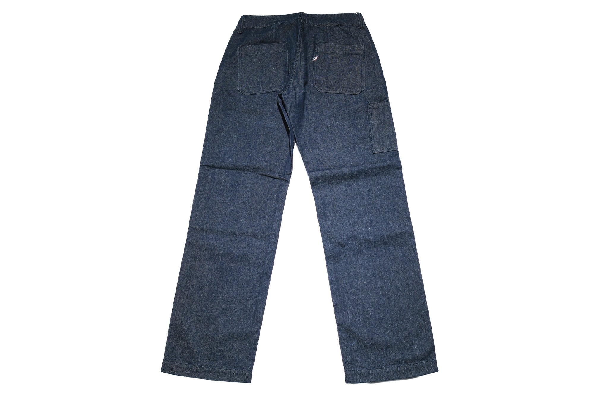 Pure Blue Japan 10oz Indigo Dyed Nep Denim Utility Work Trousers (Grand Indigo)