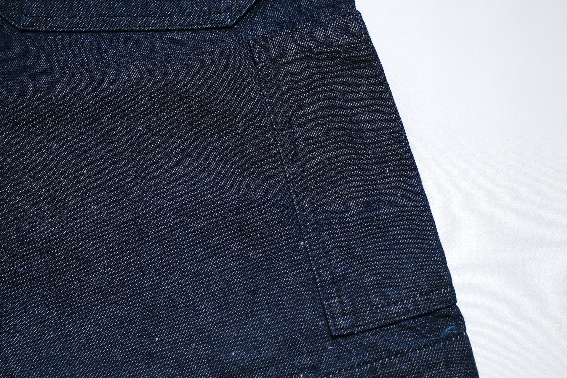 Pure Blue Japan 10oz Indigo Dyed Nep Denim Utility Shorts (Grand Indigo)