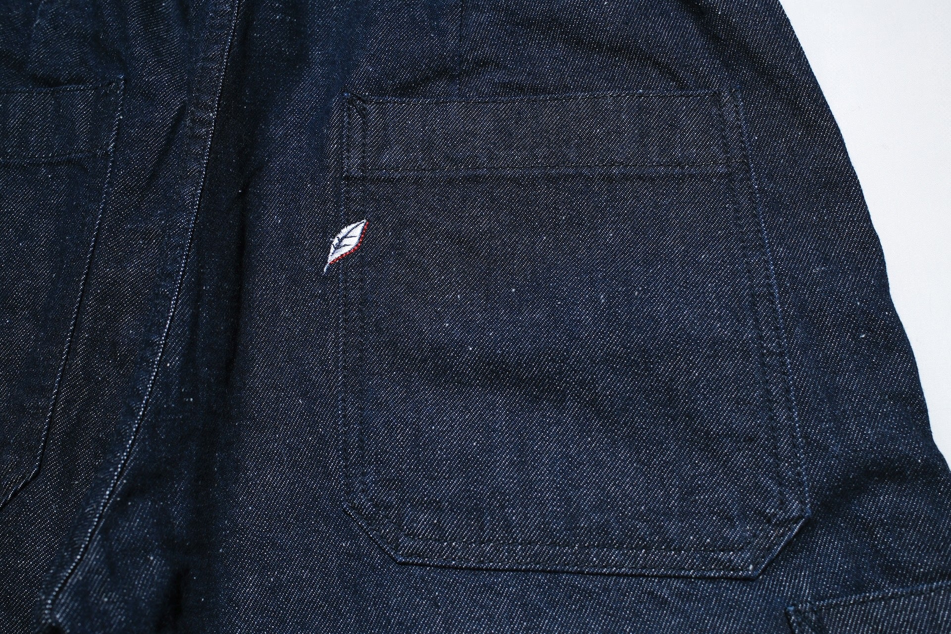 Pure Blue Japan 10oz Indigo Dyed Nep Denim Utility Shorts (Grand Indigo)