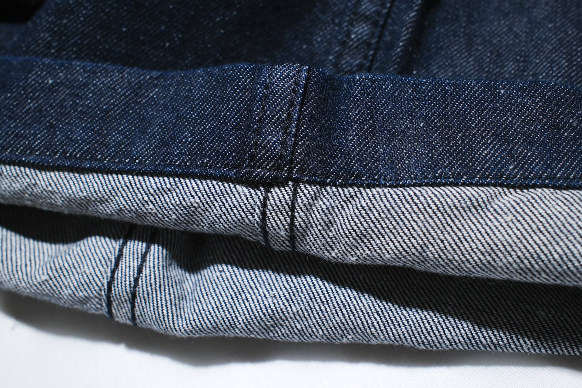 Pure Blue Japan 10oz Indigo Dyed Nep Denim Utility Work Trousers (Grand Indigo)