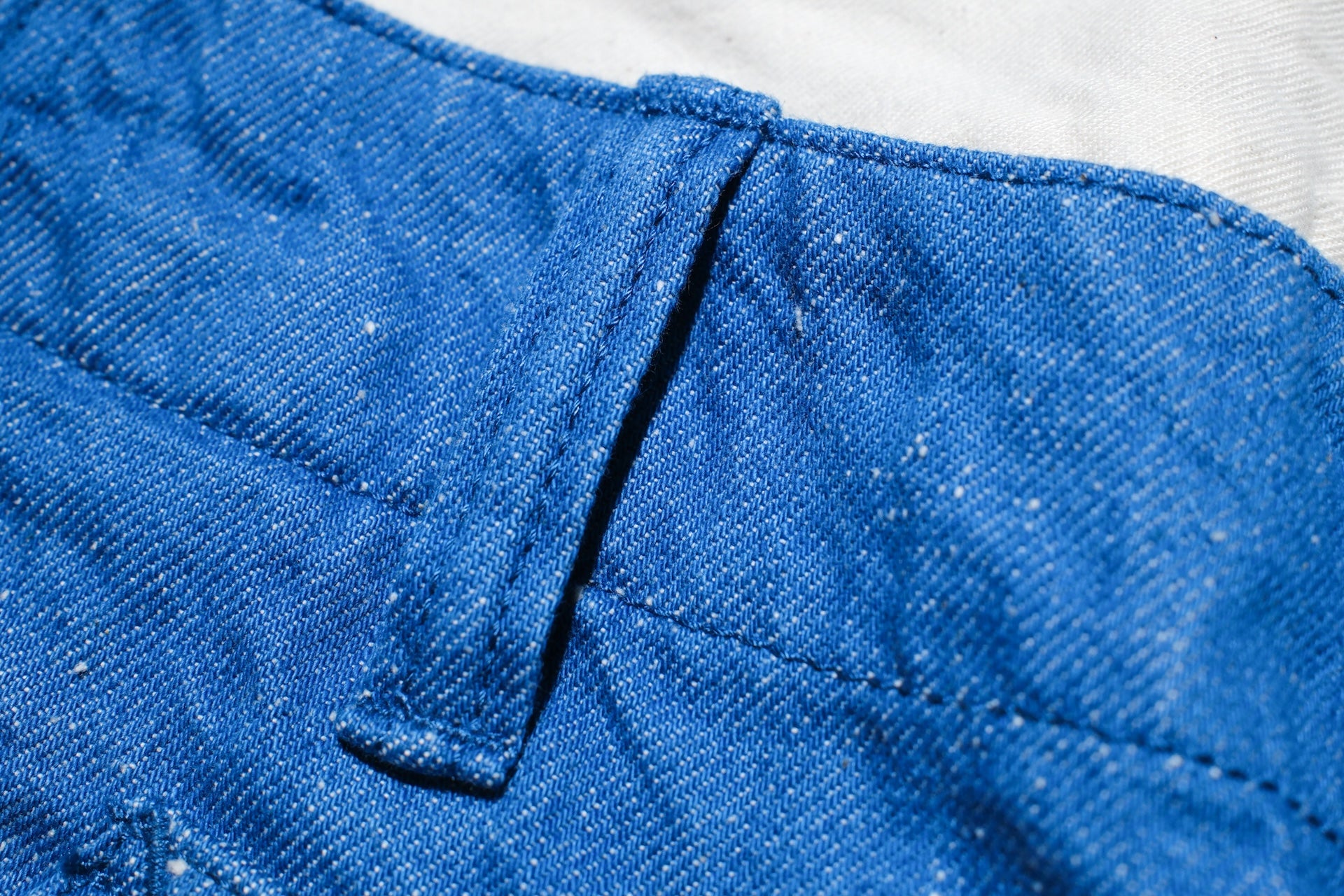 Pure Blue Japan 10oz Indigo Dyed Nep Denim Utility Shorts (Genuine Indigo)