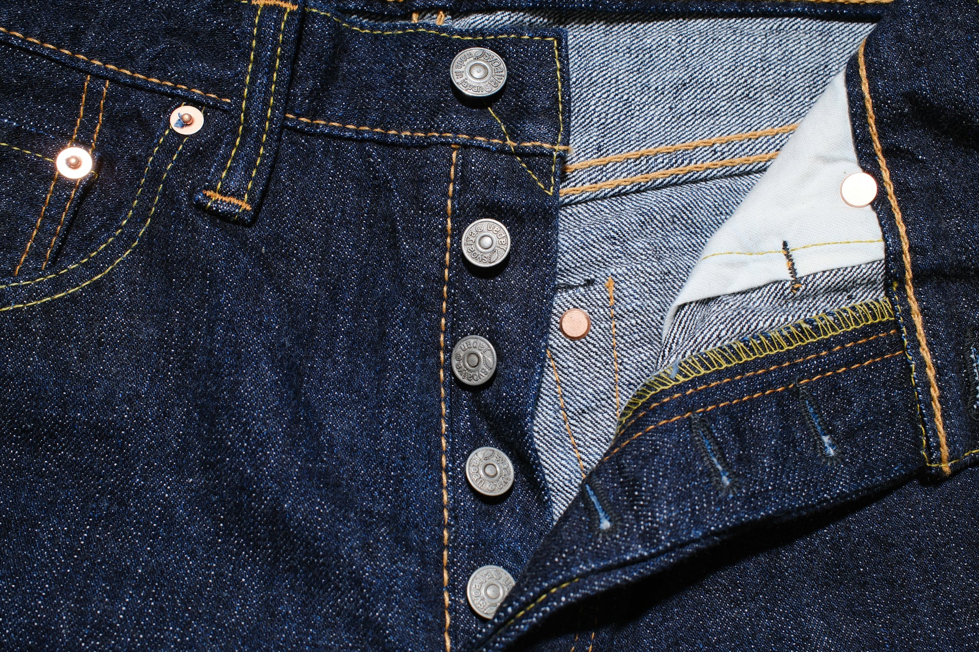 Pure Blue Japan 14oz "Signature Slubby" XX-019 Denim (Relaxed Tapered Fit)
