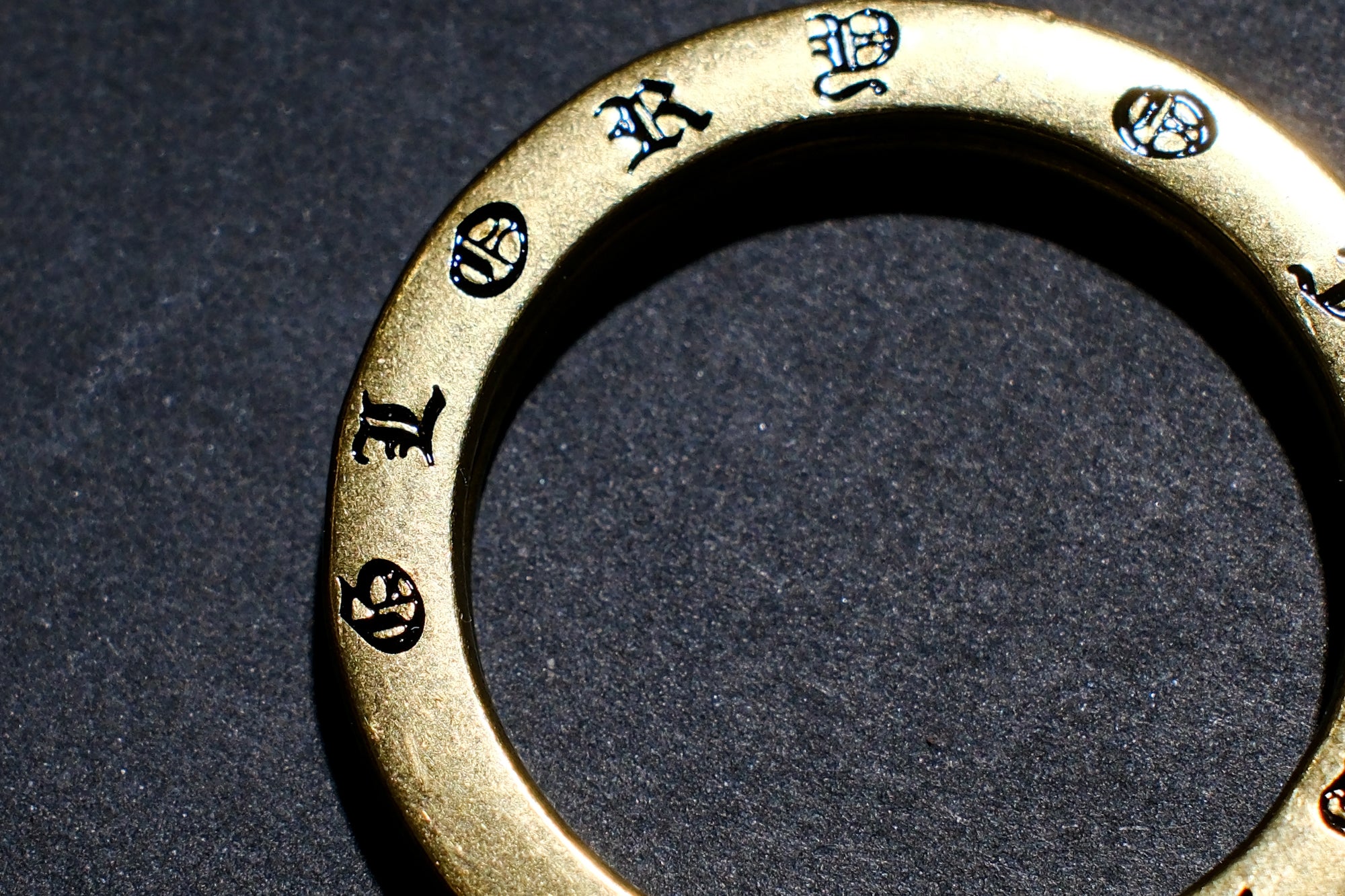 CORIGINAL G.O.T Ultra-Thick Brass Key Ring