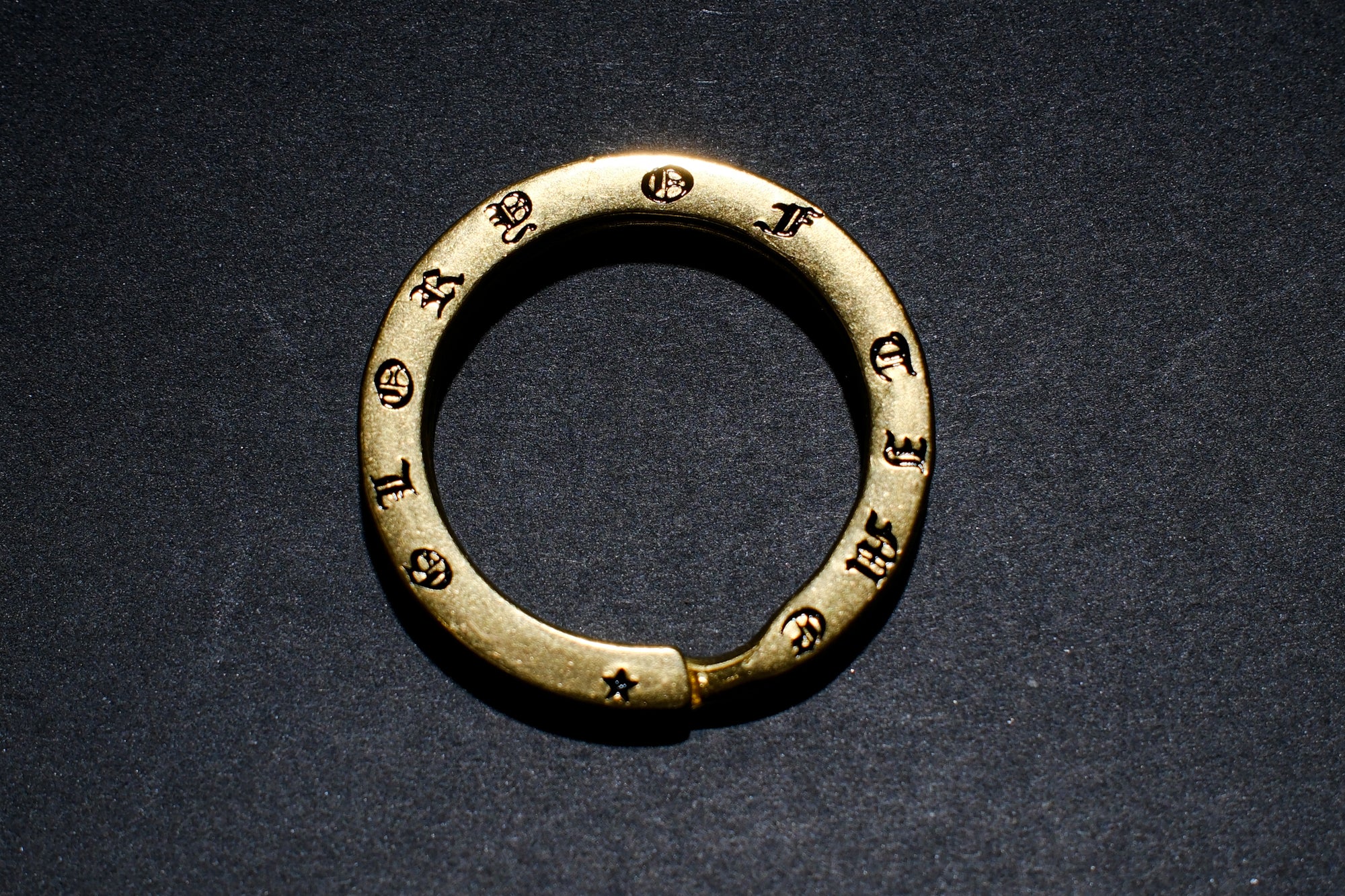 CORIGINAL G.O.T Ultra-Thick Brass Key Ring