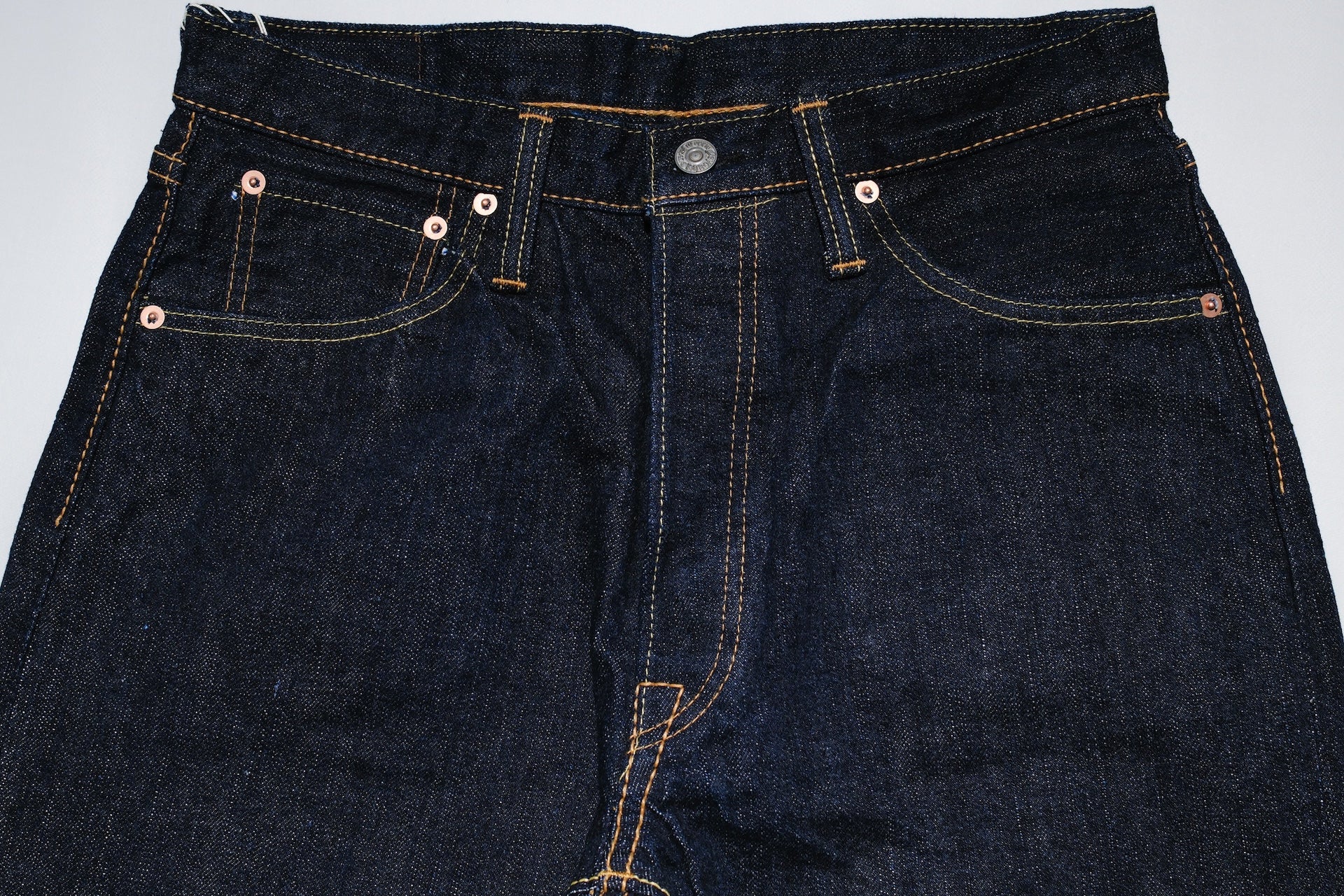Pure Blue Japan 14oz “Signature Slubby” XX-002 Denim (Piped Straight fit)
