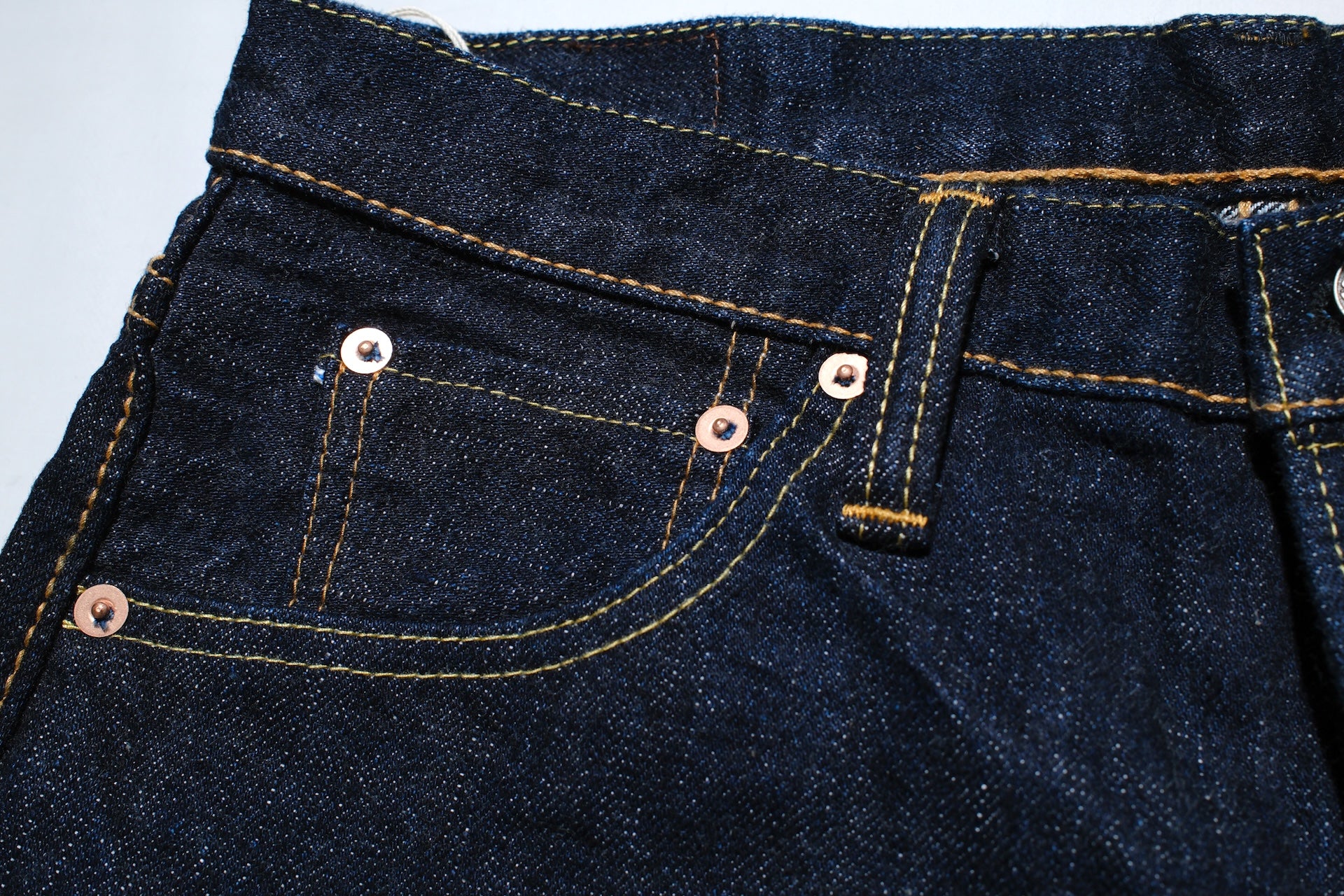 Pure Blue Japan 14oz “Signature Slubby” XX-002 Denim (Piped Straight fit)