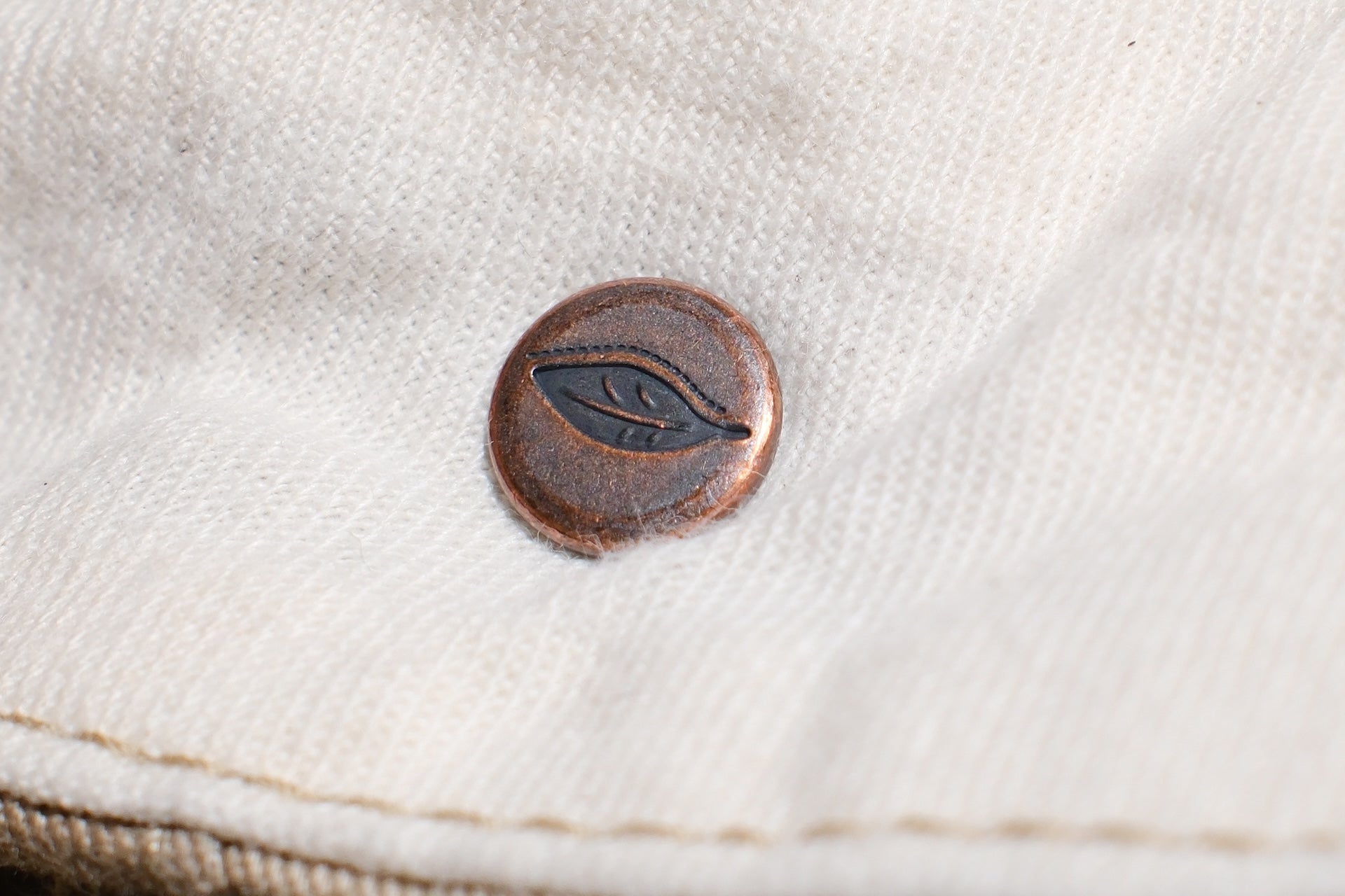 Pure Blue Japan 11oz “Dry-Touch” High-Density Chino Trousers (Light Beige)