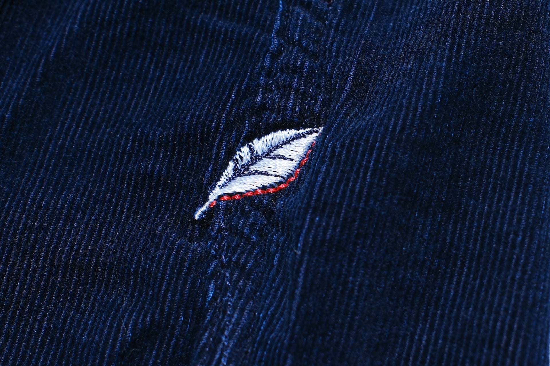 Pure Blue Japan 8oz "Silky-Smooth" Corduroy Western Shirt (Grand Indigo)