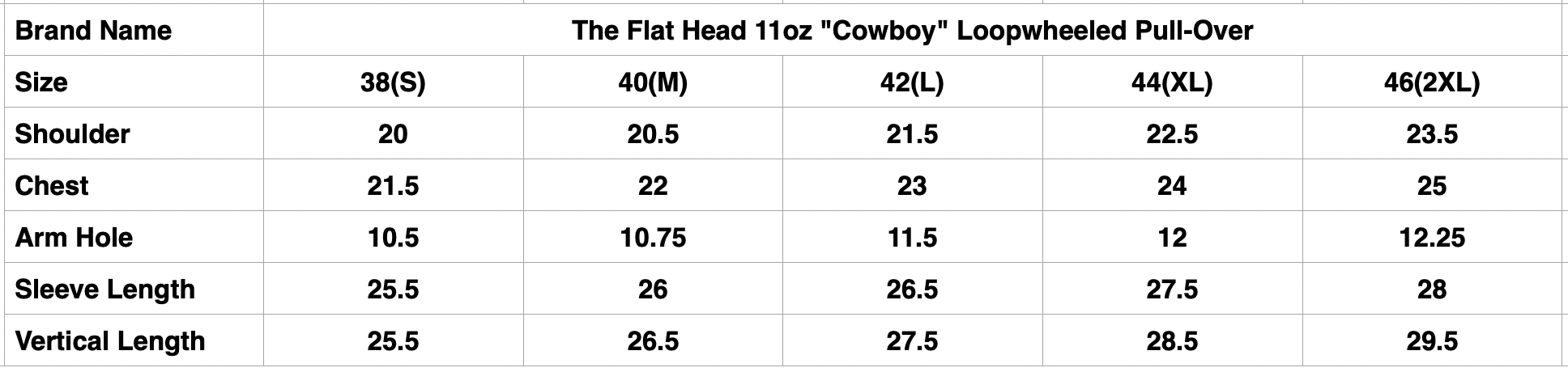 The Flat Head 11oz "Cowboy" Loopwheeled Pull-Over (Grey)