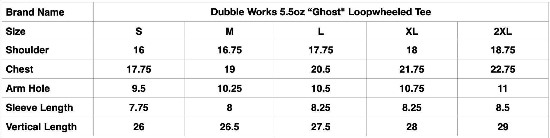 Dubble Works 5.5oz "Ghost" Loopwheeled Tee(Heather Grey)