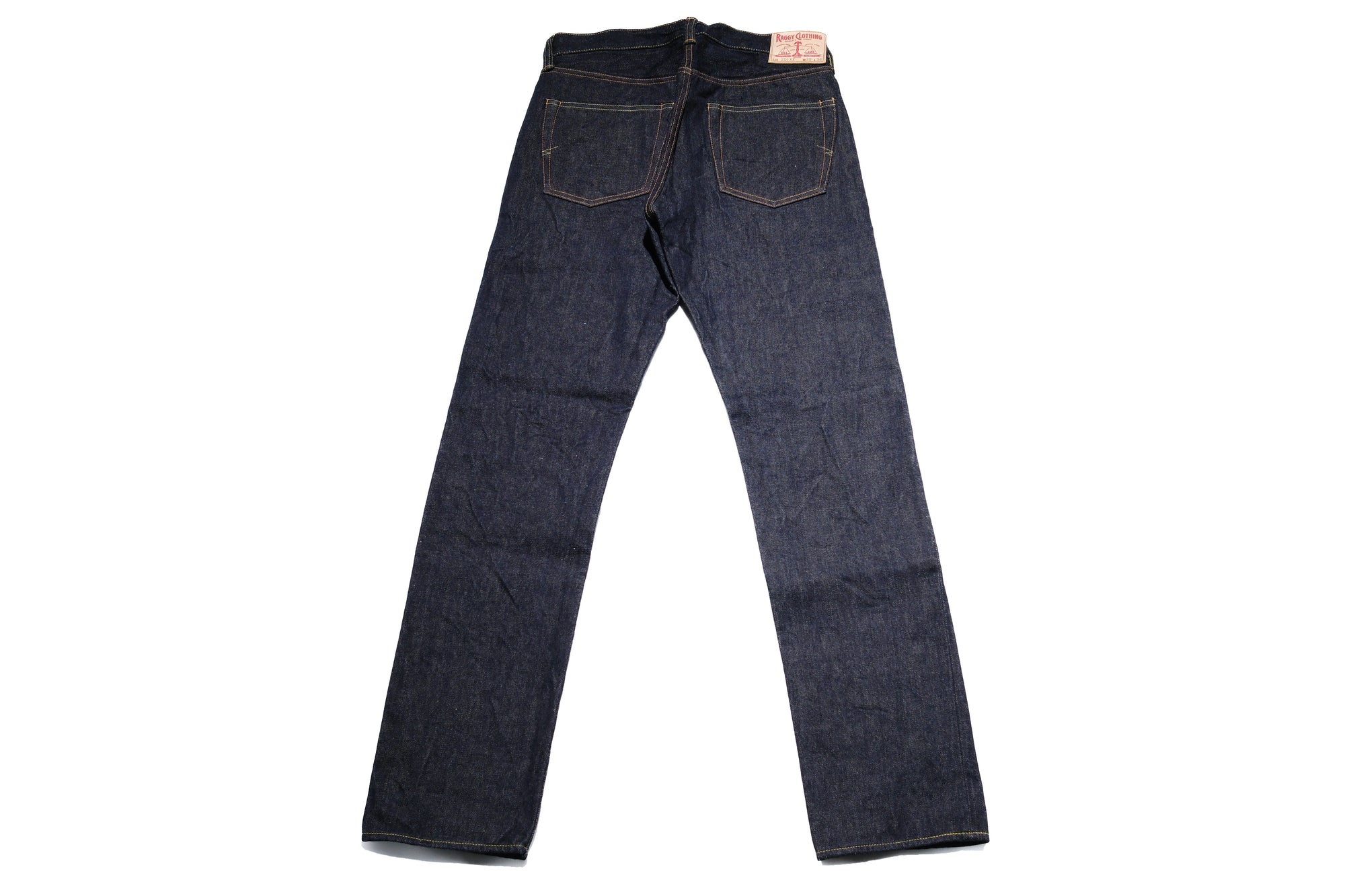 RAGGY CLOTHING 14oz Indigo Dyed “Mild-Nep” Z01XX Denim (Modern Straight fit)