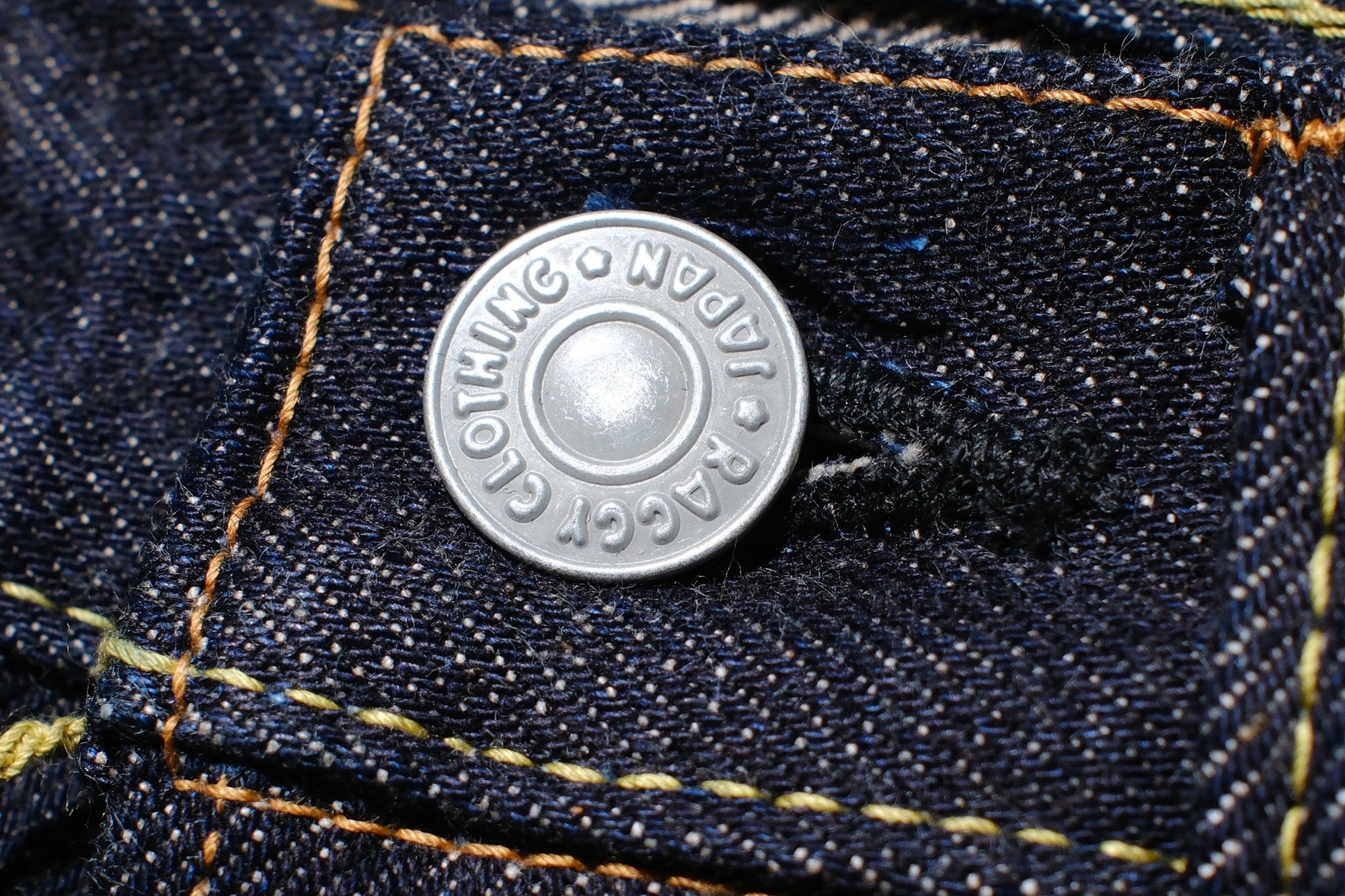 RAGGY CLOTHING 14oz Indigo Dyed “Mild-Nep” Z01XX Denim (Modern Straight fit)