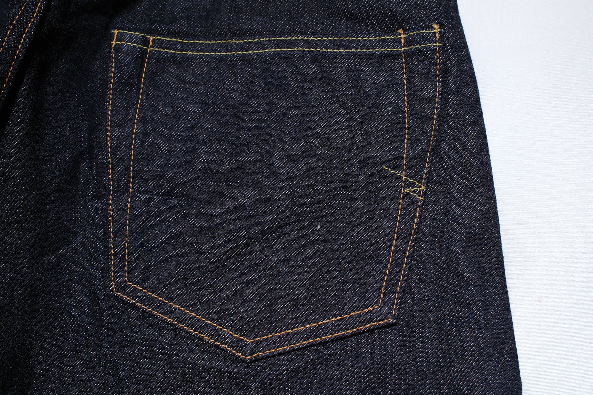 RAGGY CLOTHING 14oz Indigo Dyed “Mild-Nep” Z01XX Denim (Modern Straight fit)