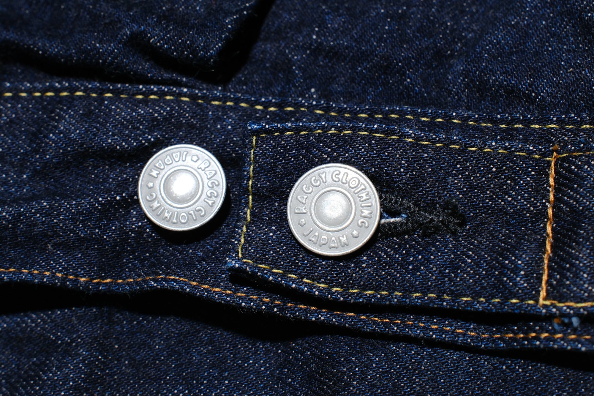 RAGGY CLOTHING 14oz Indigo Dyed “Mild-Nep” Type 2 Denim Jacket