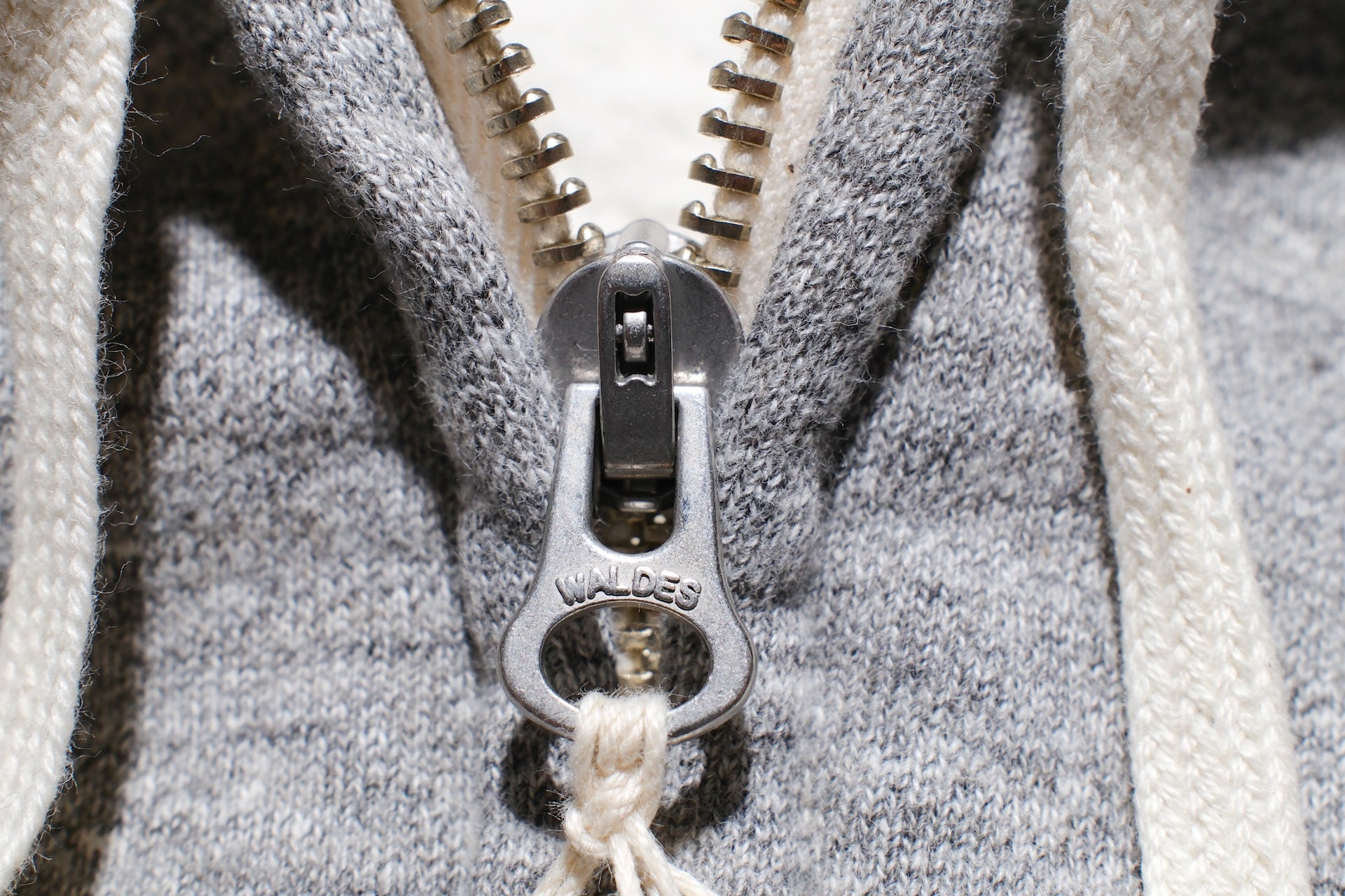 RAGGY CLOTHING 14oz “Pound Cake” Loopwheeled Hoody (Mottled Grey)