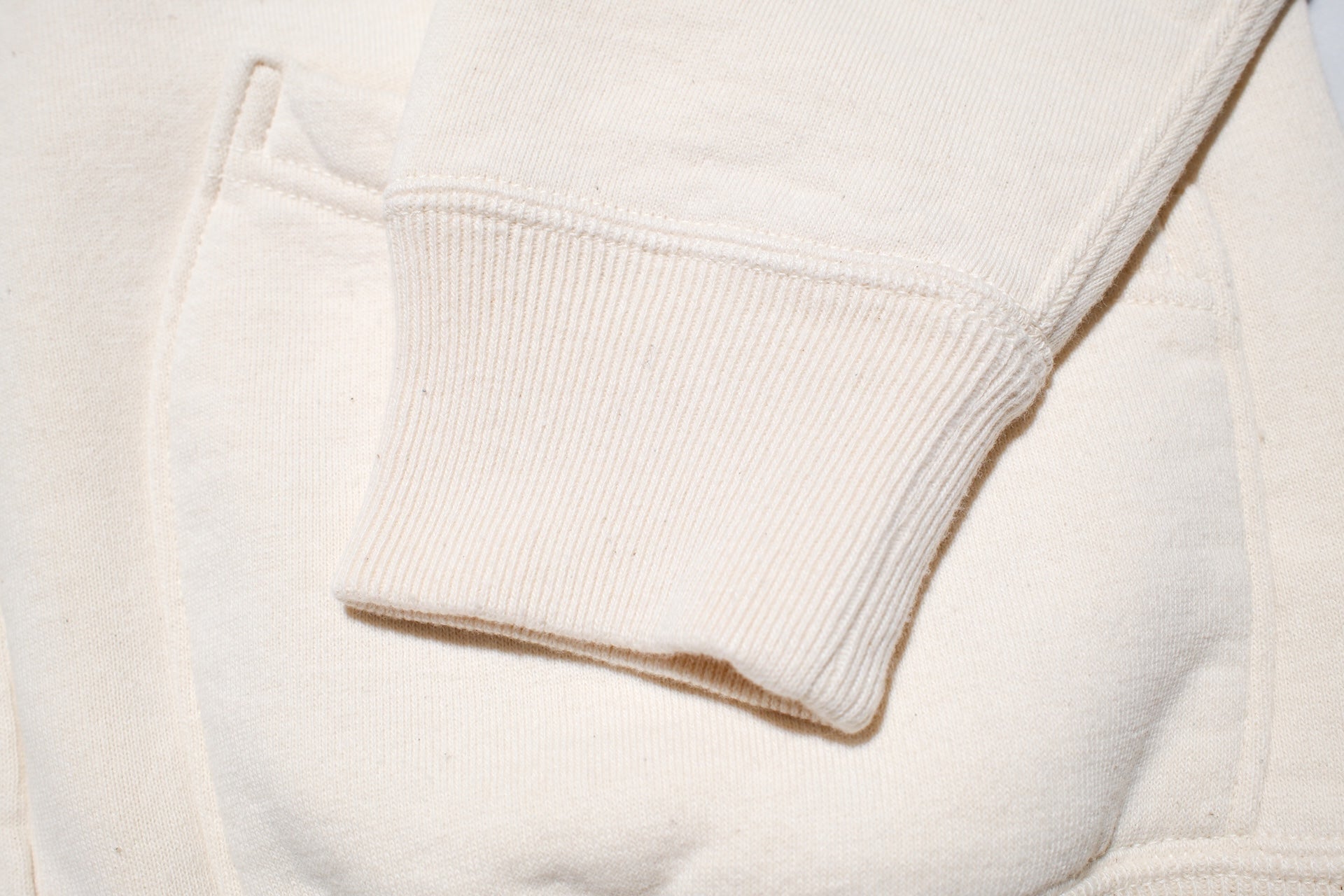 RAGGY CLOTHING 14oz “Pound Cake” Loopwheeled Hoody (Natural)