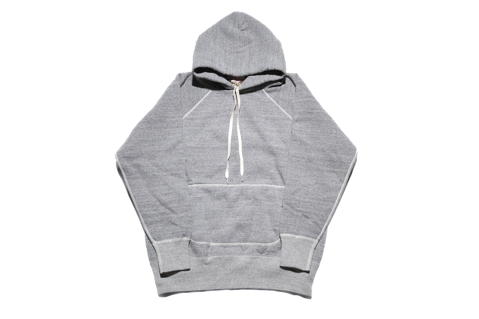 RAGGY CLOTHING 14oz “Pound Cake” Loopwheeled Pullover (Mottle Grey)