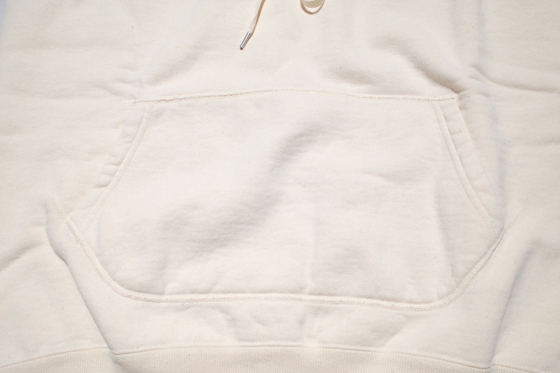 RAGGY CLOTHING 14oz “Pound Cake” Loopwheeled Pullover (Natural)