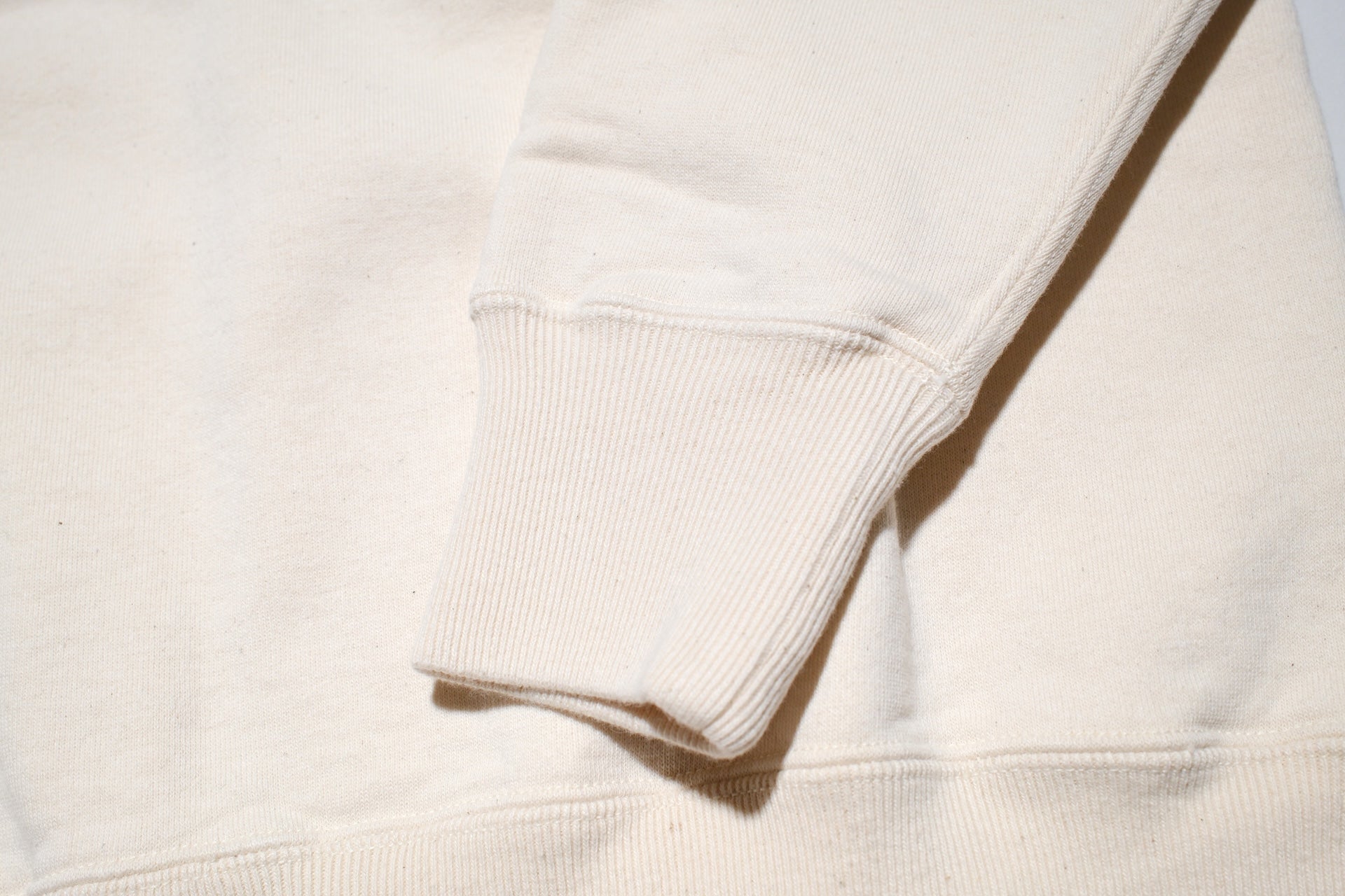 RAGGY CLOTHING 14oz “Pound Cake” Loopwheeled Sweatshirt (Natural)