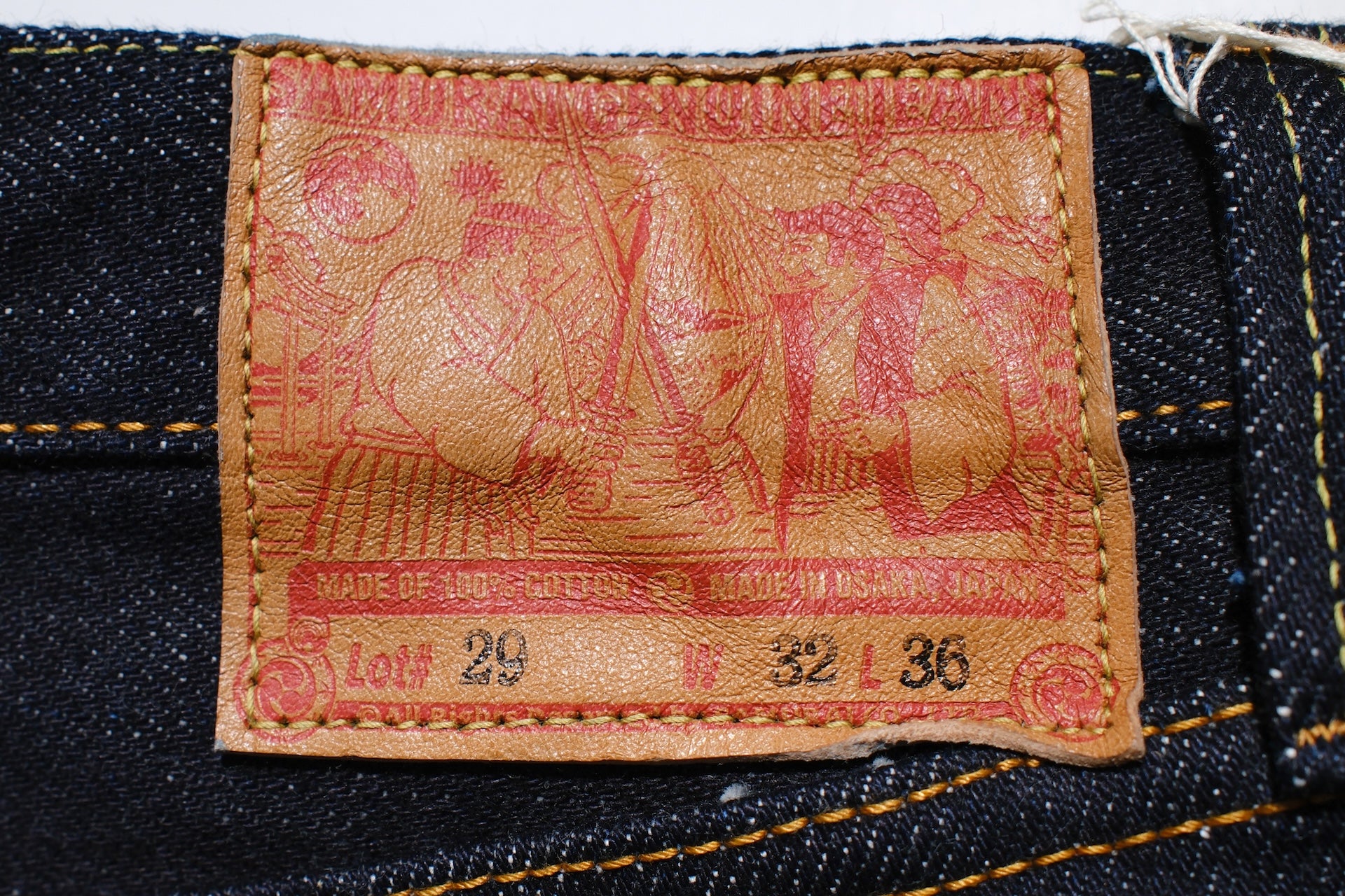 Samurai 25oz S510XX25OZ-SP Indigo Heavyweight Denim (Regular Straight fit)